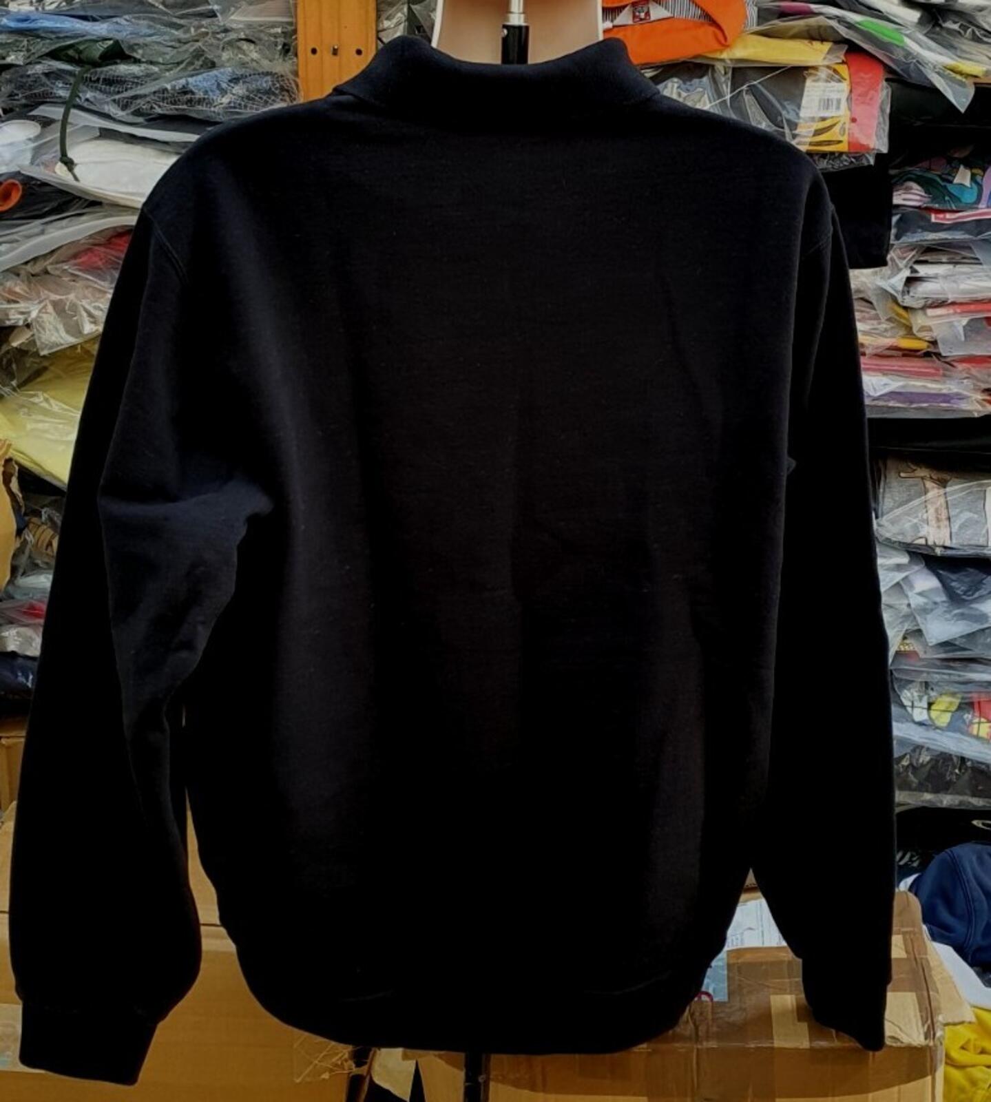 FW17 Supreme Polo Crewneck size XL black / pink sweatshirt Jumper