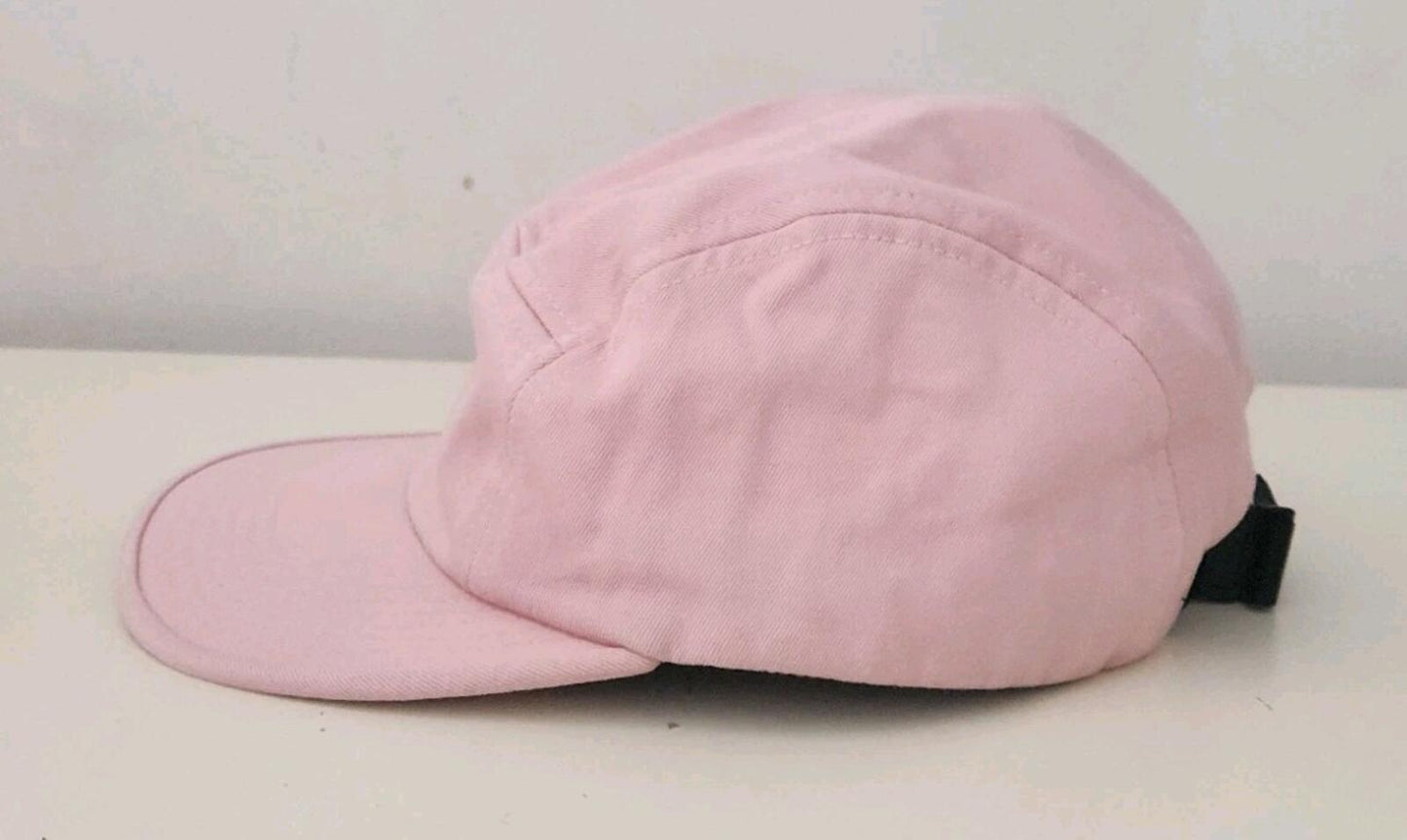 Gorra FW16 Supreme Raised Sup Camp rosa