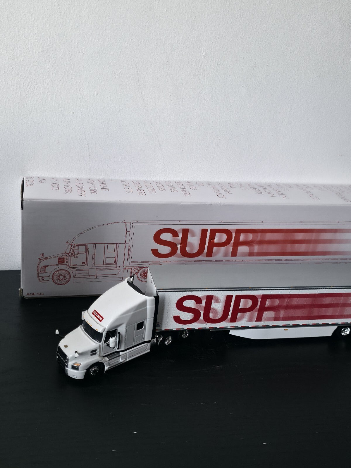 SS24 Supreme First Gear Truck Model Mack Anthem Sleeper Cab & 53' Trailer
