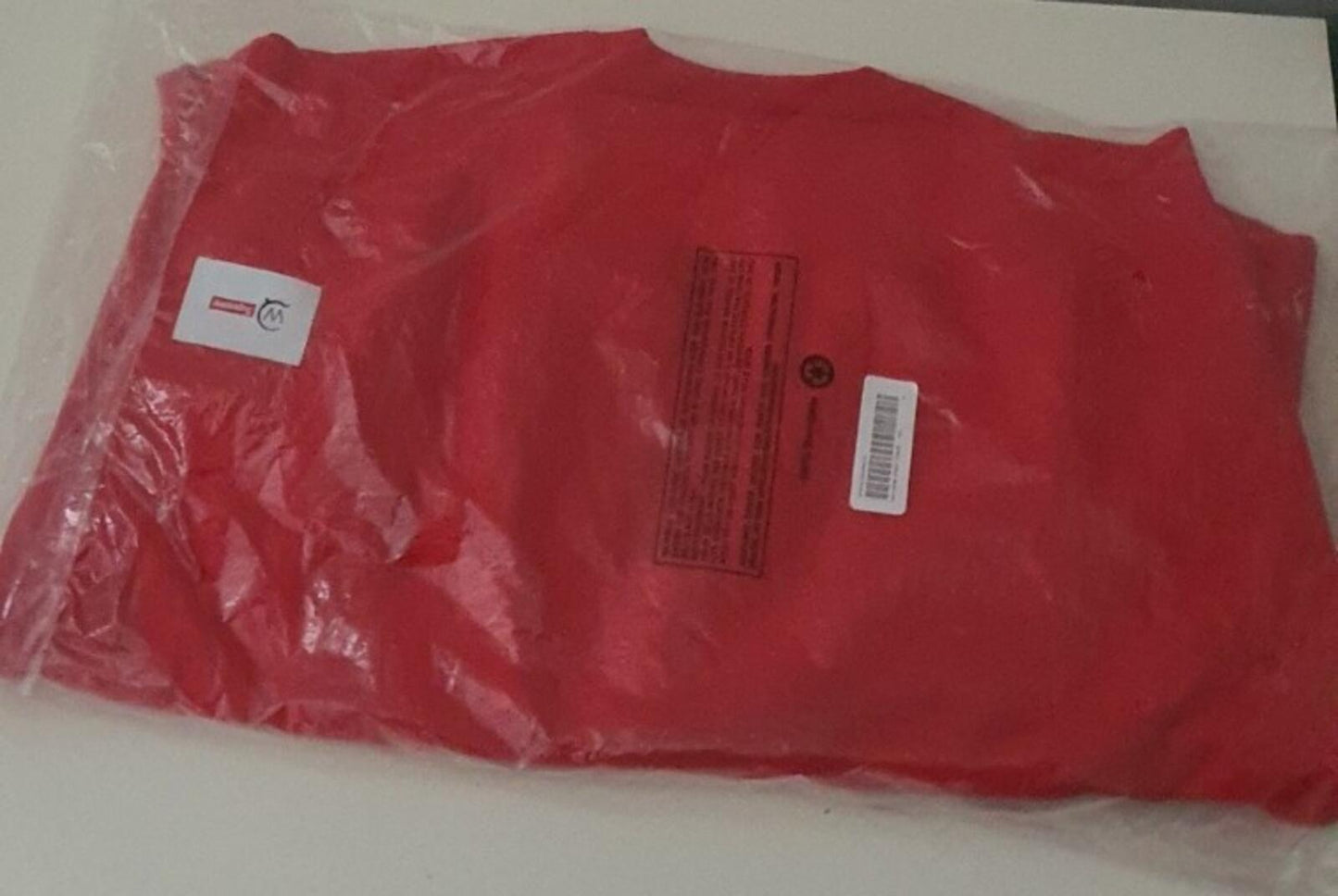 FW21 Supreme x WTAPS crewneck red Sweatshirt size M medium New With Tag Jumper