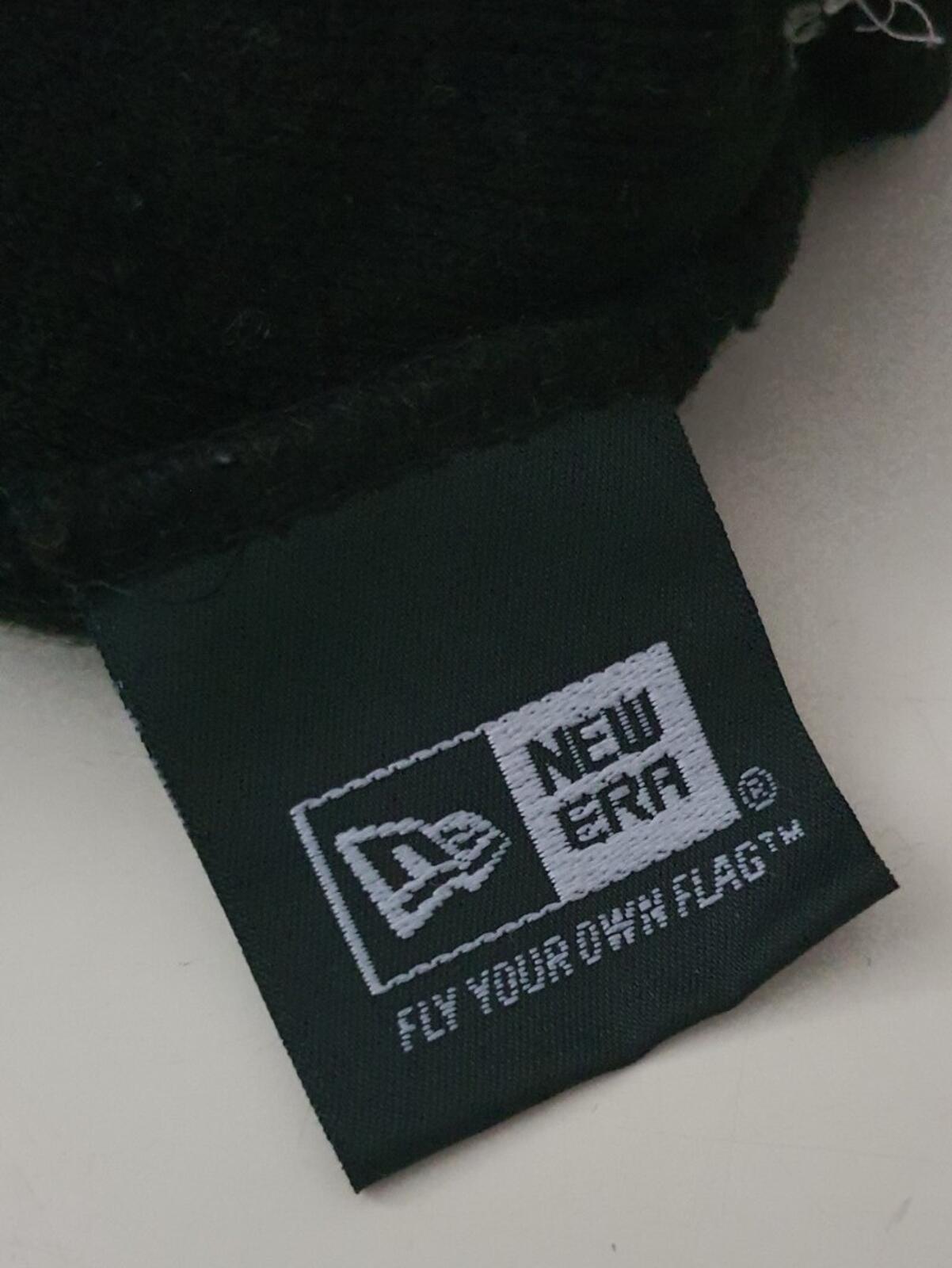 FW15 Supreme Banner New Era black / blue beanie small box logo Rare