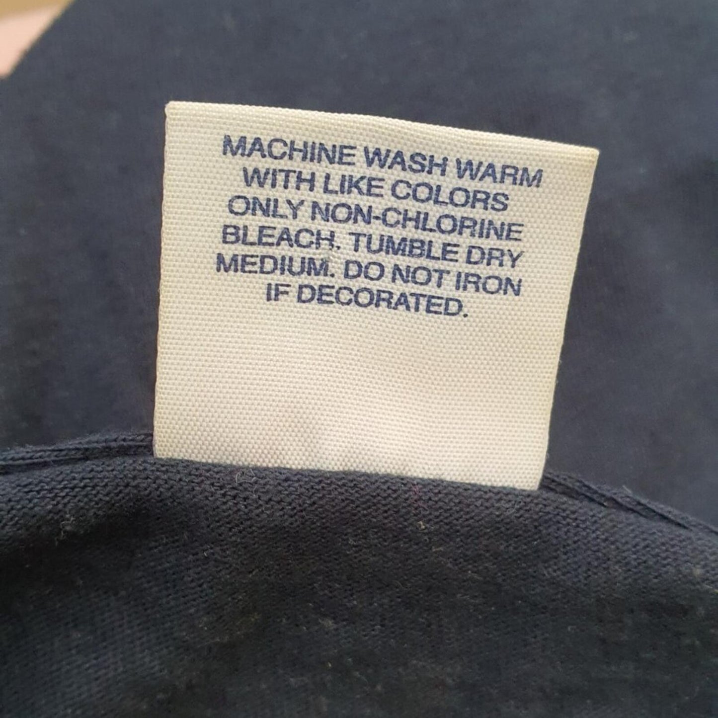 SS12 Camiseta Supreme Logo Árabe Azul Marino Talla M