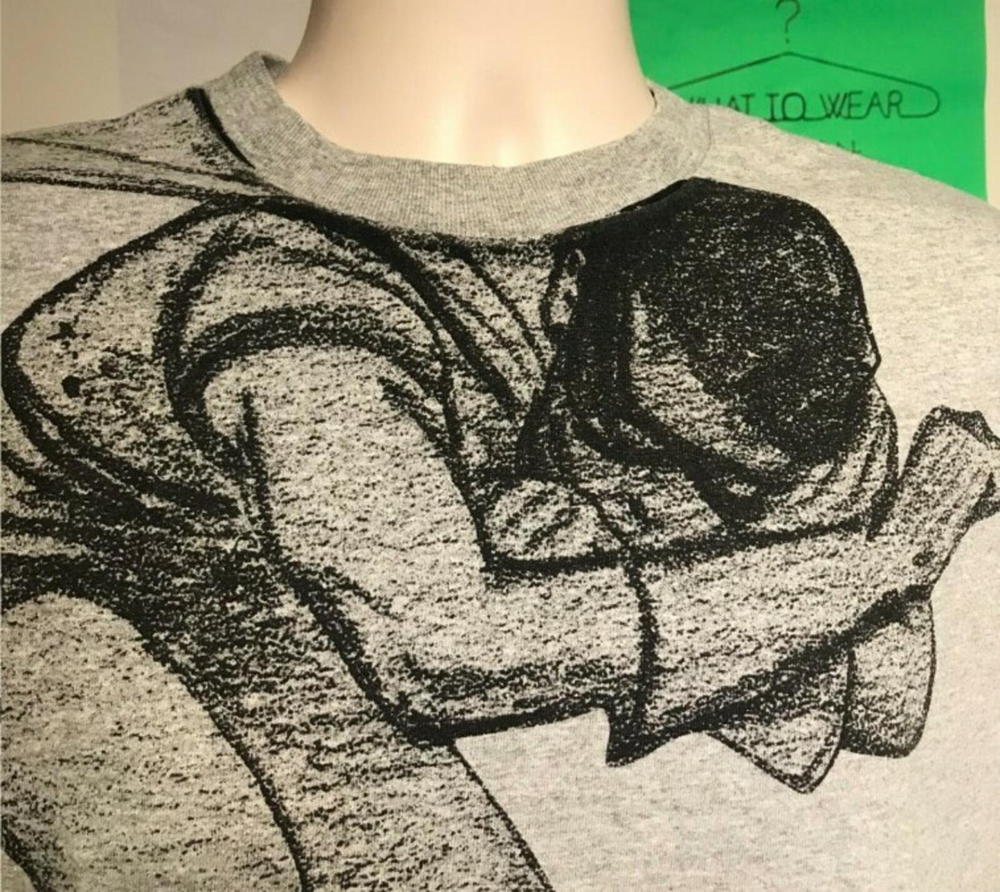 FW07 Supreme Robin Live To Ride, Ride To Live Tee Heather Grey Size M