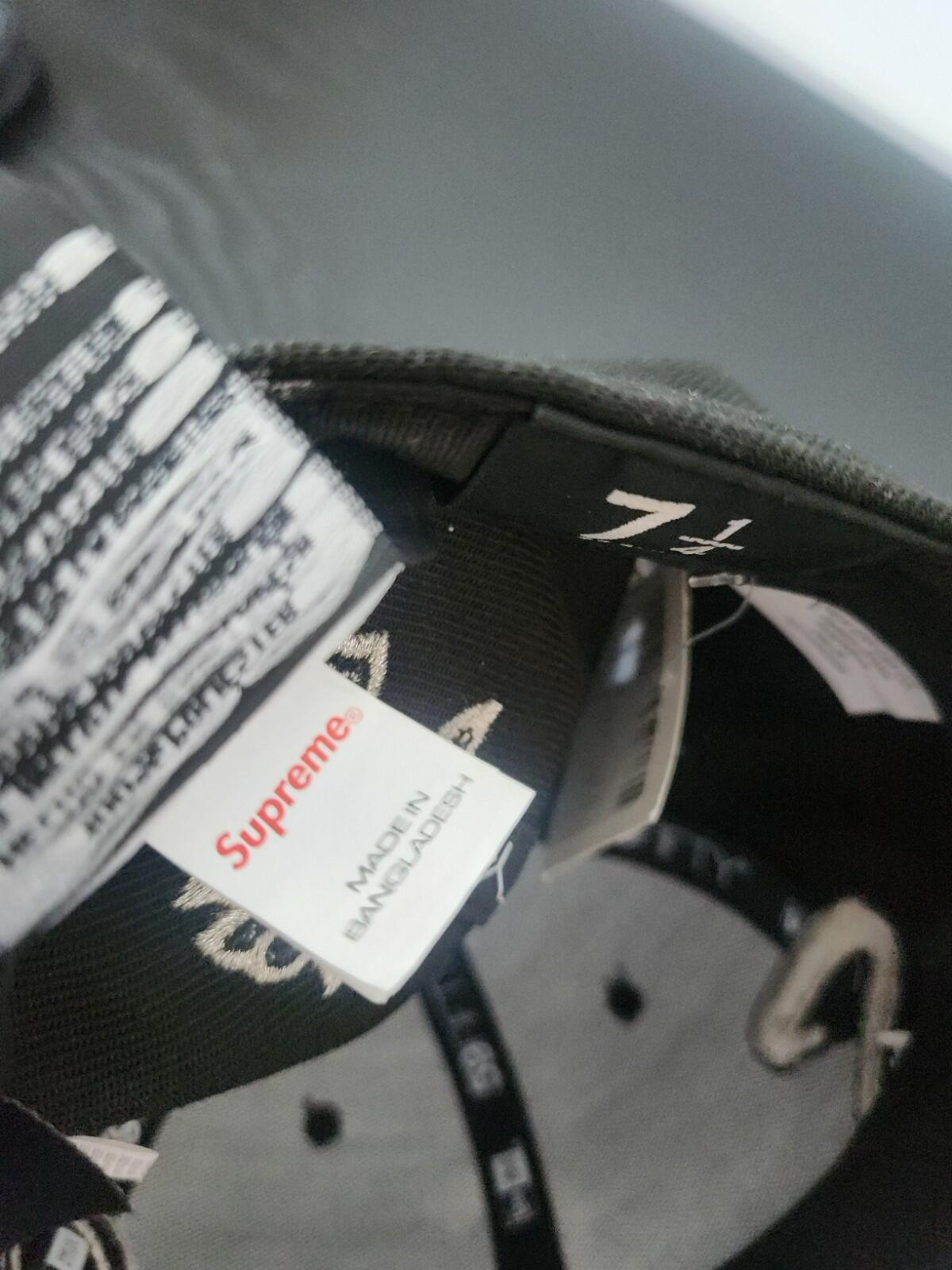SS25 Supreme Multi S Logo New Era 59Fifty Fitted Cap Black 7 1/4