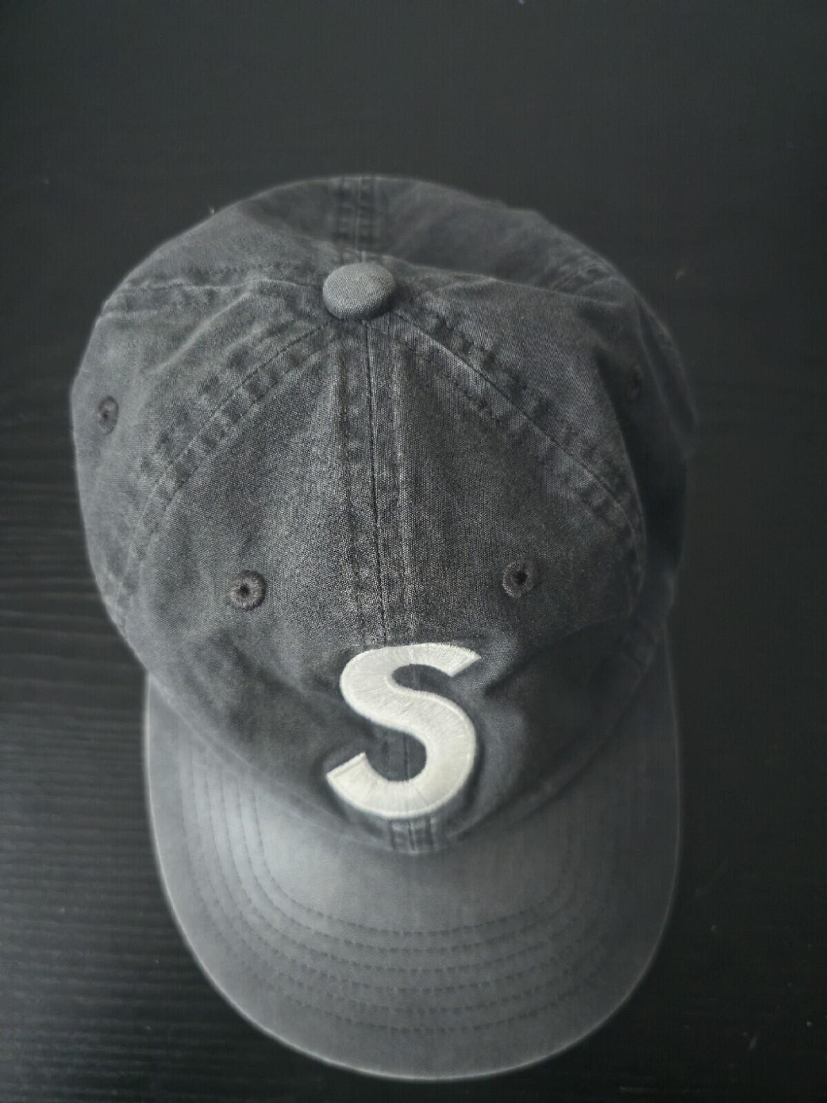 Gorra de 6 paneles FW20 Supreme GORE-TEX S Logo Negro Lavado