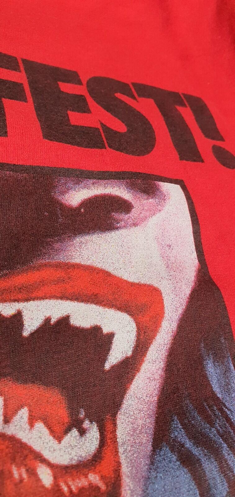 FW09 Supreme Deffest Baddest tee Red T-shirt Size L Large Vintage 2009 Very Rare