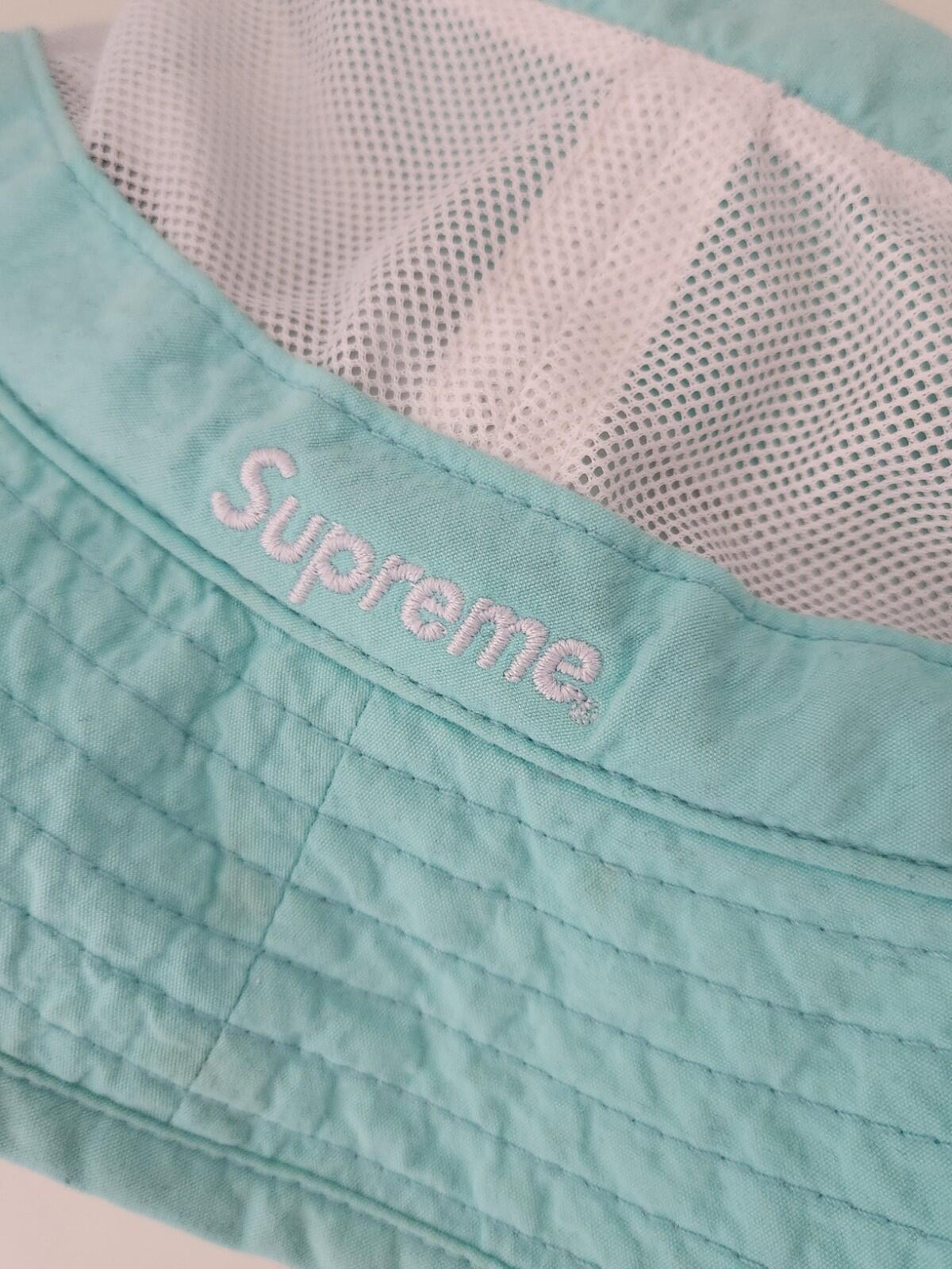 SS15 Supreme Vented Mesh Crusher Türkis Größe M/L