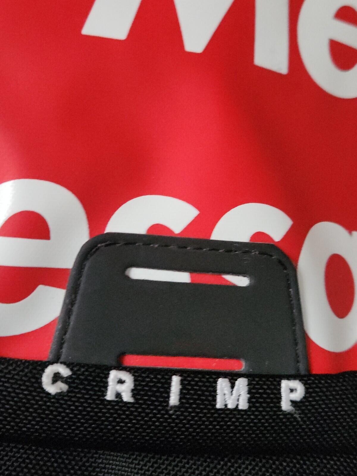 FW15 Supreme x The North Face By Any Means Base Camp Crimp Backpack Red BAMN bag