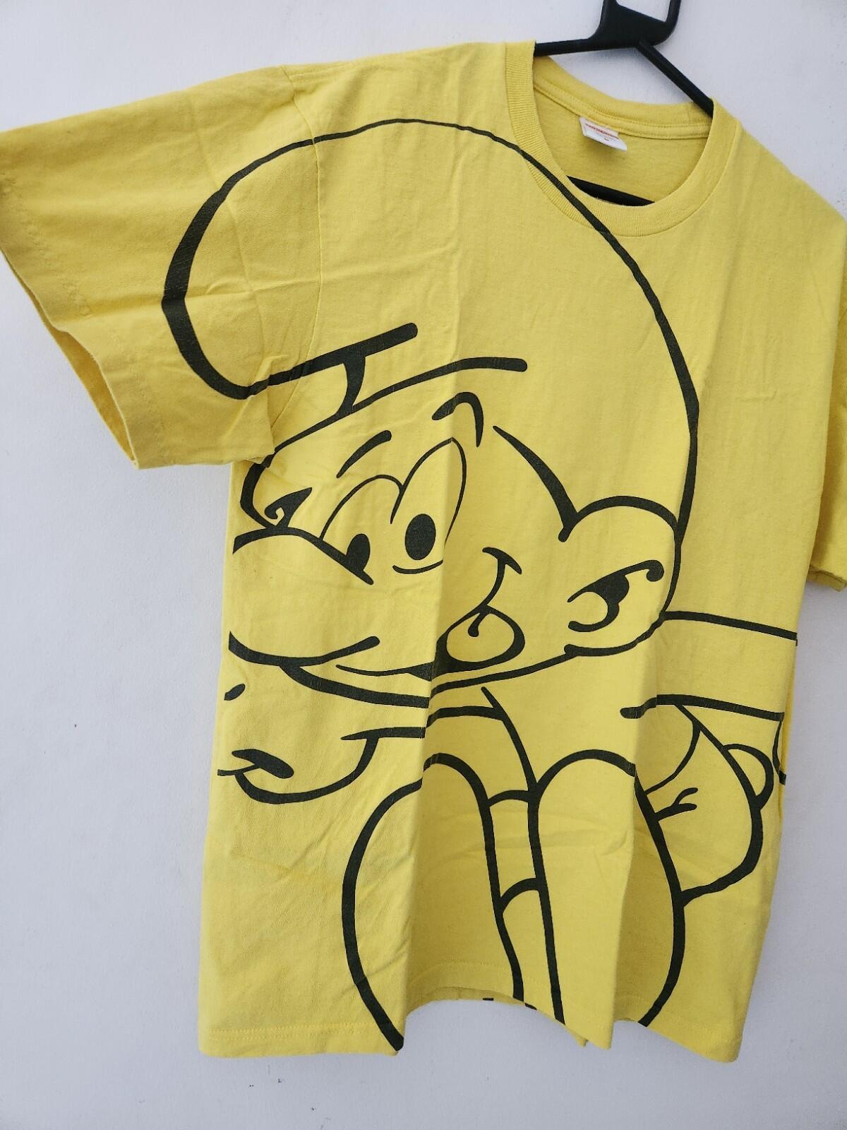 FW20 Supreme Pitufo Camiseta Amarilla Talla M