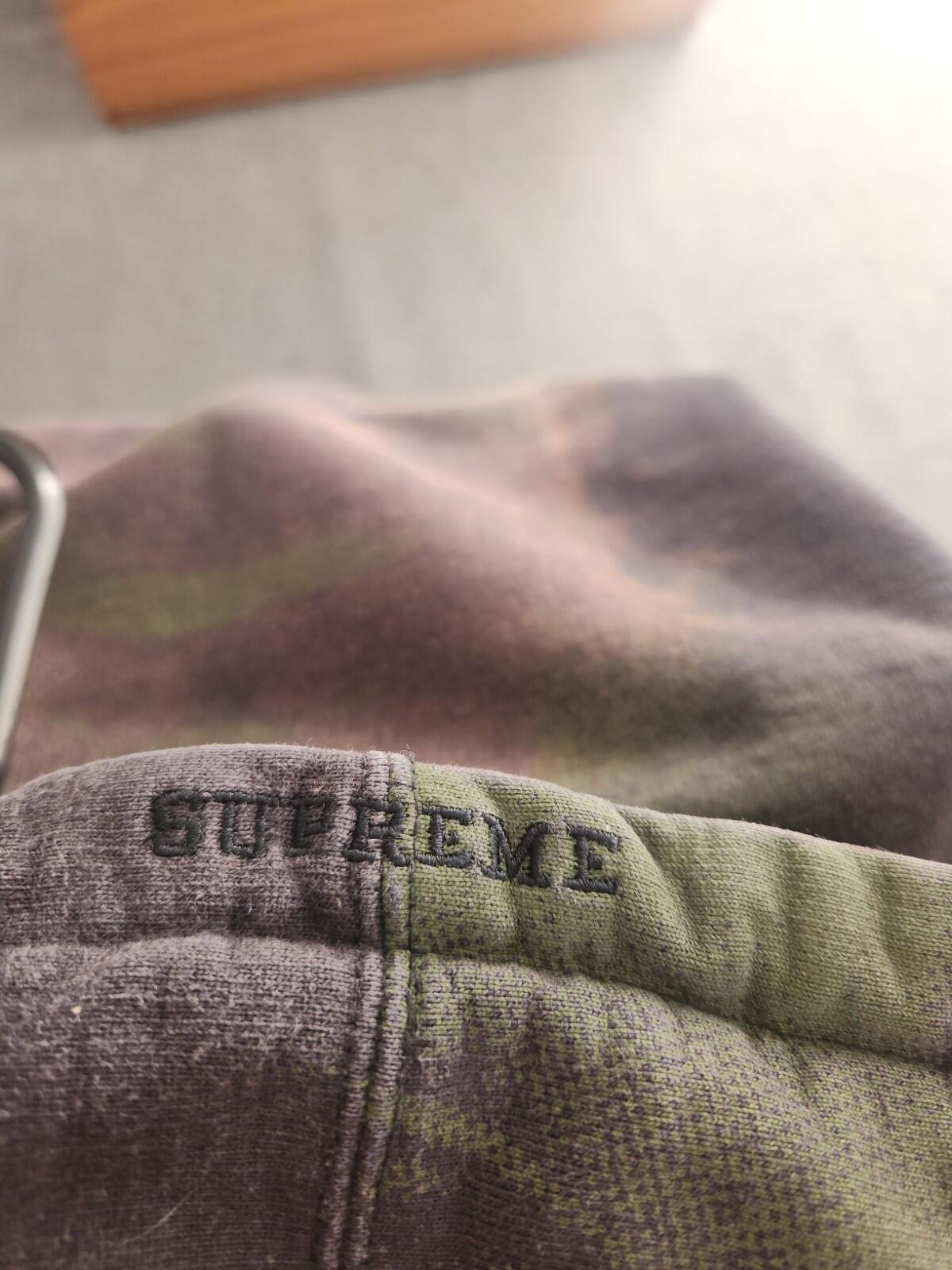SS15 Supreme x Malcolm X Hooded Sweatshirt Size M BLEACHED