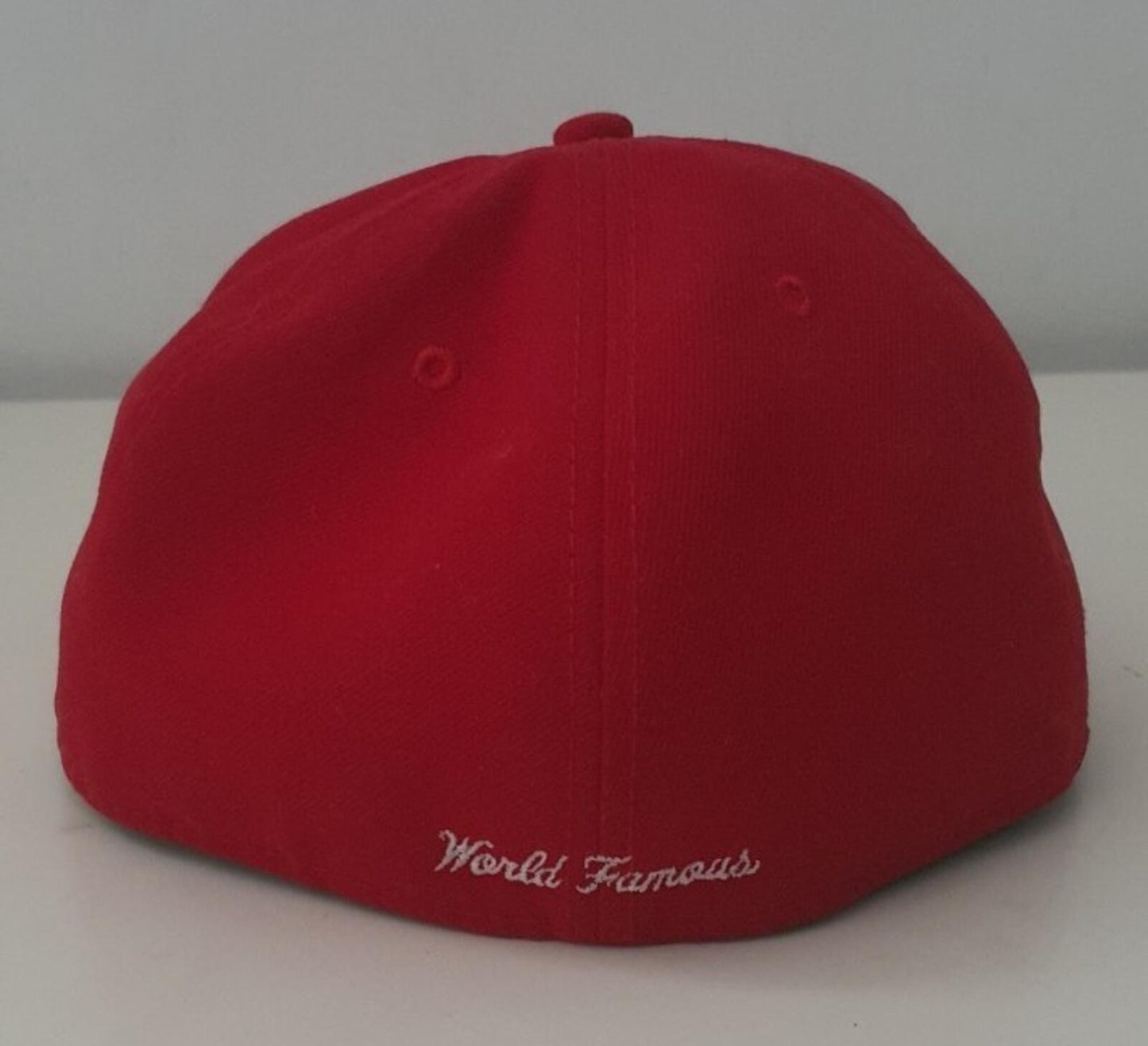 FW13 Supreme GORE-TEX Box Logo New Era Cap Wasserdicht Rot Größe 7 1/4