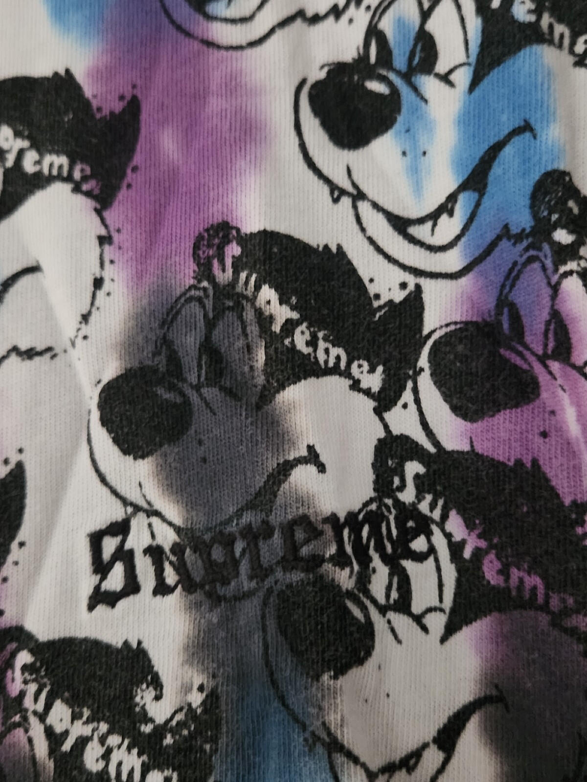SS21 Supreme Dyed Bear L/S Top Tee Talla L