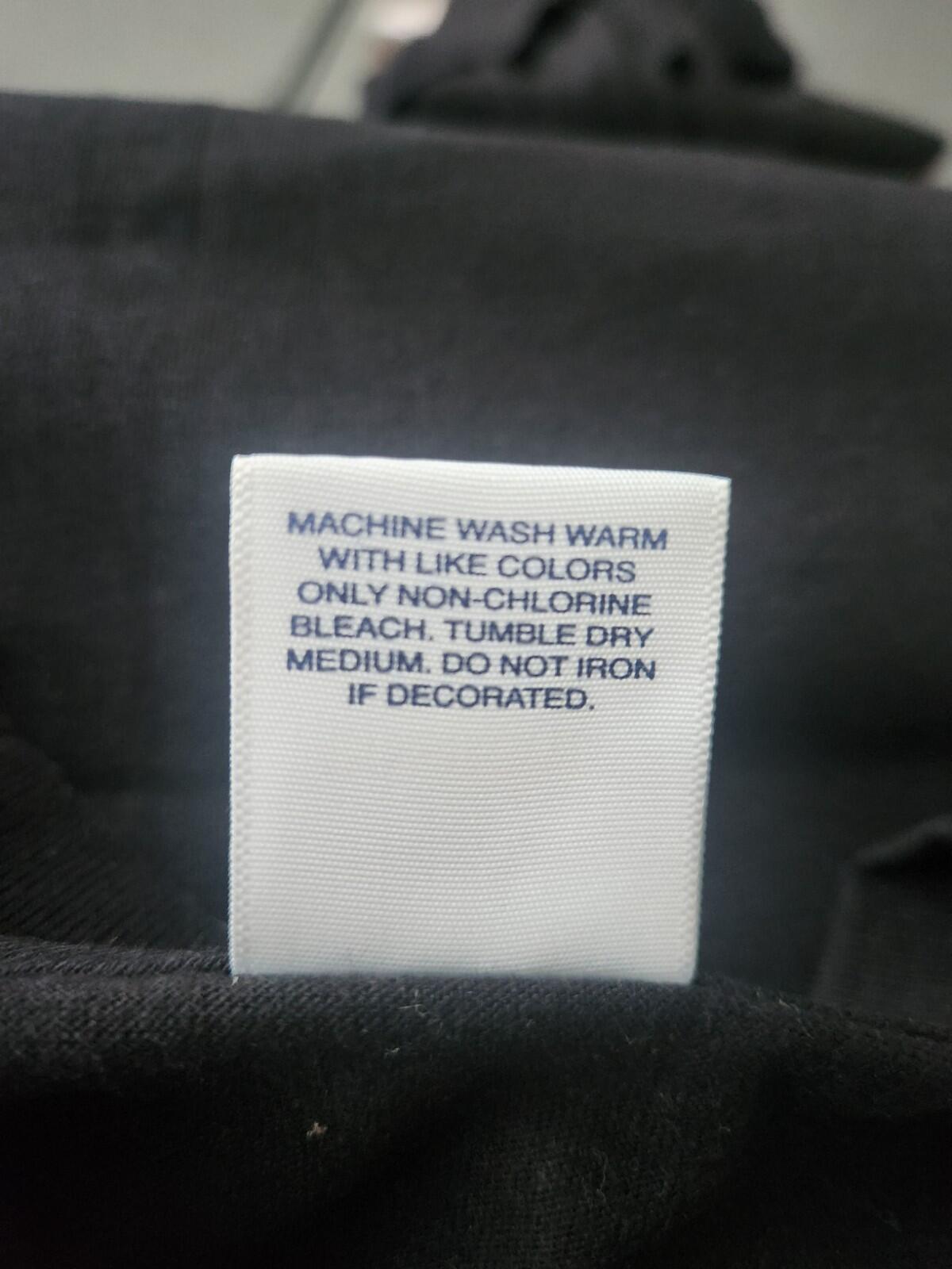 SS20 Supreme Motion tee Size L large black T-shirt made in USA