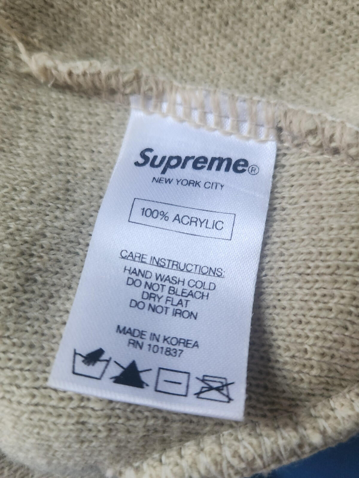 FW13 Supreme Haile Selassie Beanie vintage 2013 Rasta Rastafarian
