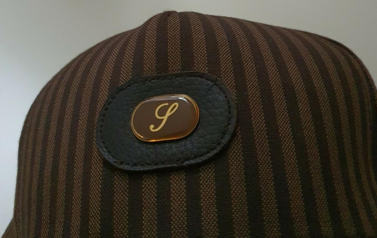 SS13 Supreme Enamel S brown 5-panel Hat