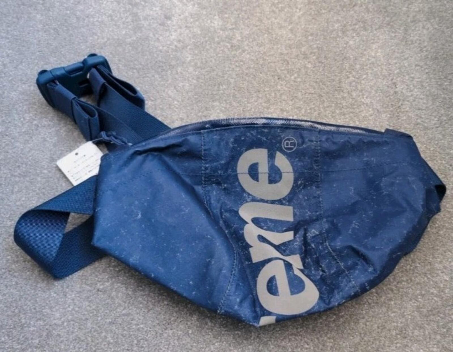 HW20 Supreme reflektierende gesprenkelte Gürteltasche wasserdichte Bauchtasche Schultertasche Royal