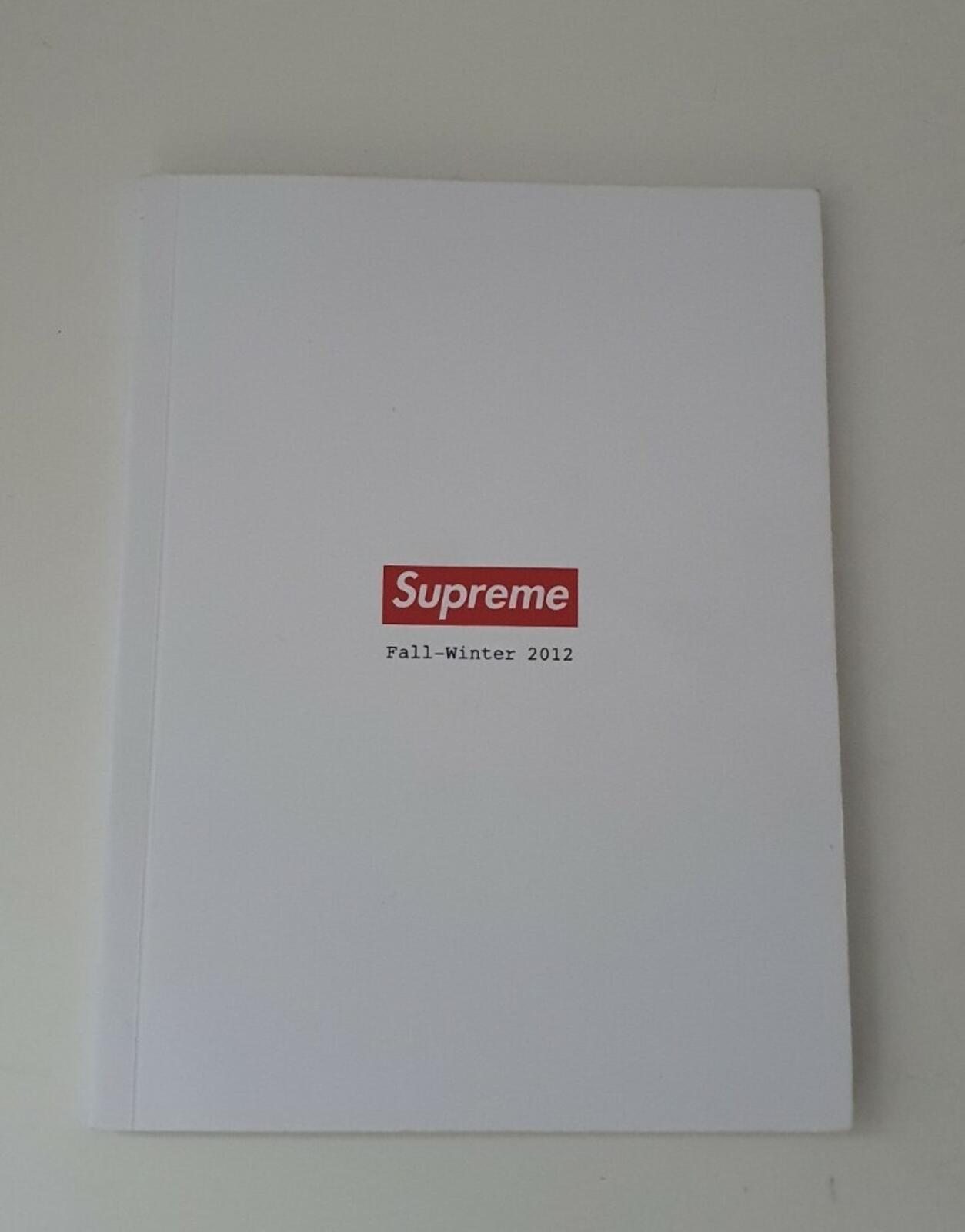 FW12 Supreme Mini Lookbook von 2012 Sehr selten Vintage