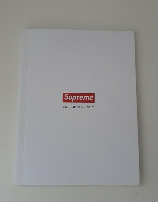 FW12 Supreme Mini Lookbook de 2012 Muy raro Vintage