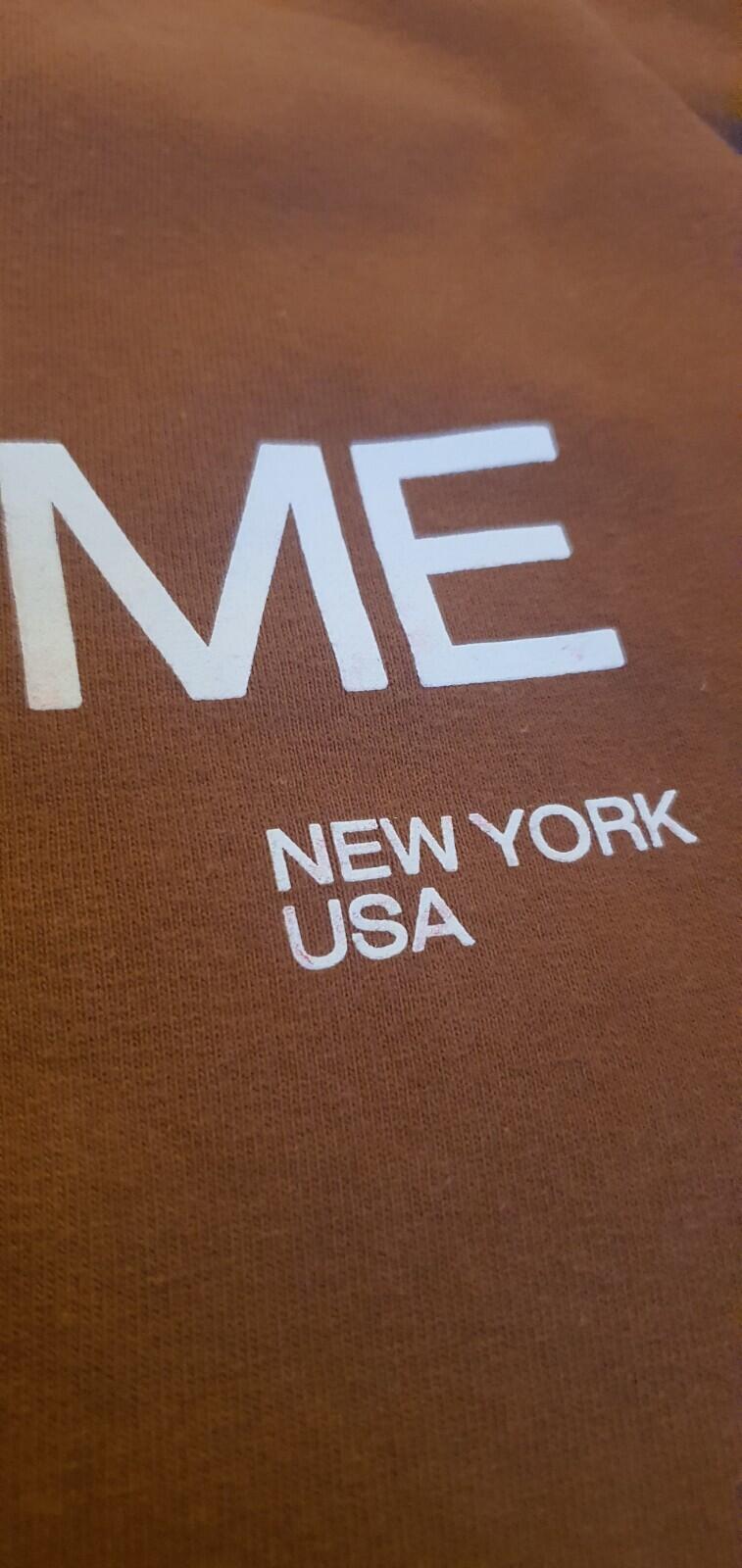 FW21 Supreme EST. 1994 tee Brown T-shirt size L large