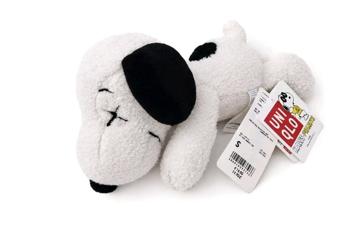 KAWS x UNIQLO x Peanuts Snoopy Plush Toy Size S