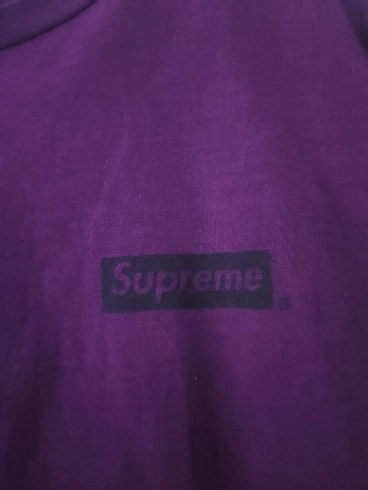 SS21 Supreme Spiral T-Shirt in Lila Größe M Weirdo Dave