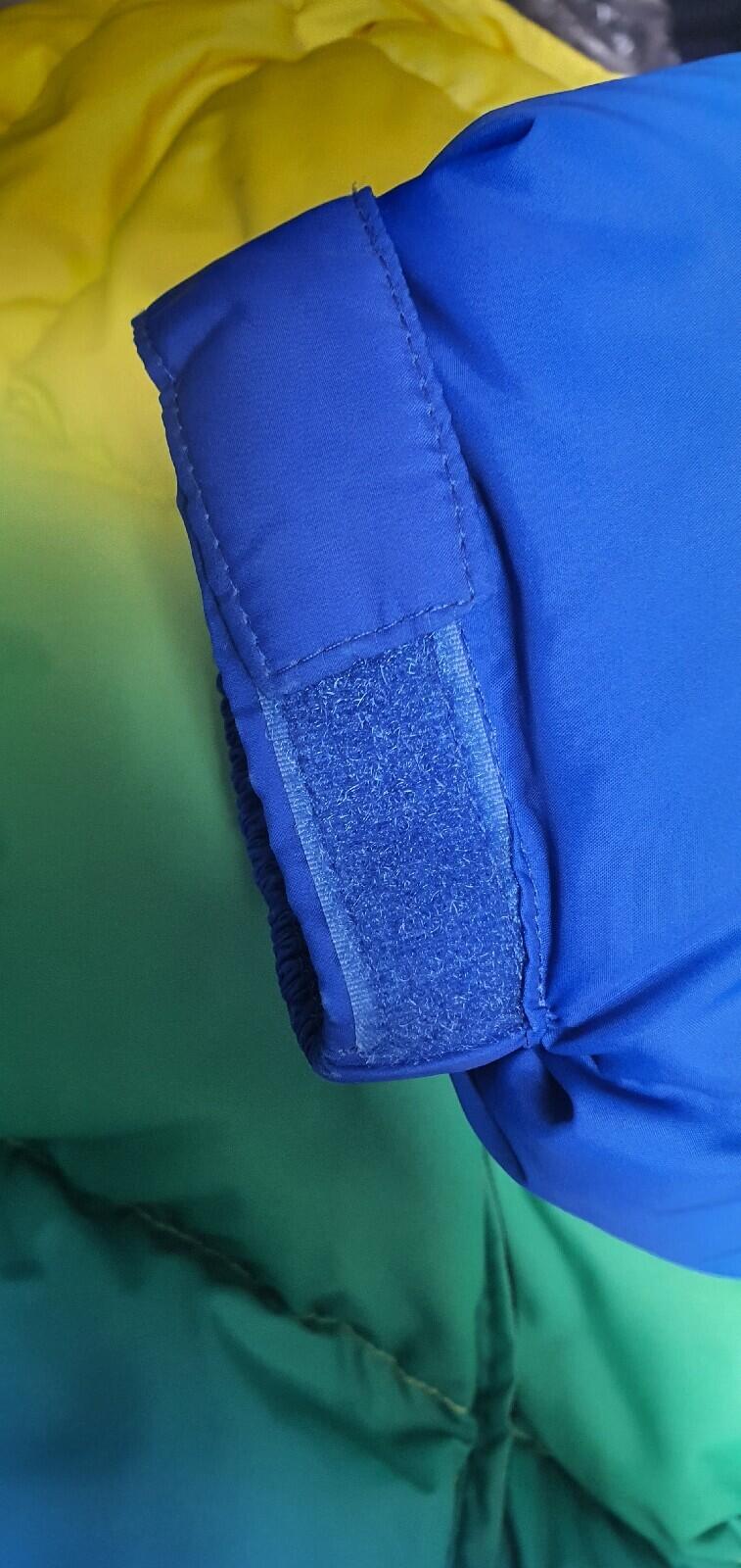 SS18 Supreme Gradient Puffy jacket S Small Duck Down Fill Water Resistant