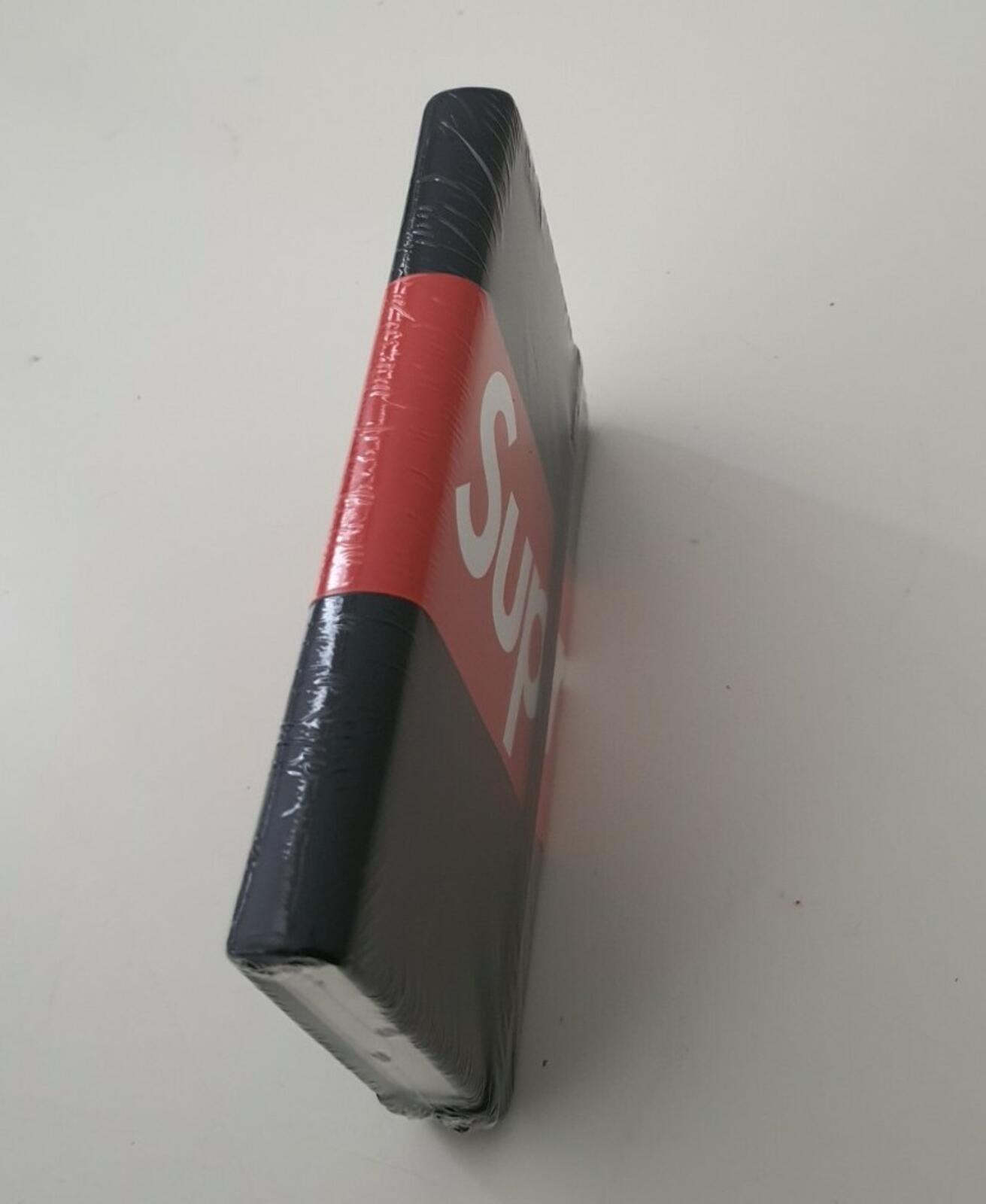 SS10 Supreme black notebook note pad book diaries A6 Vintage rare new Accessory