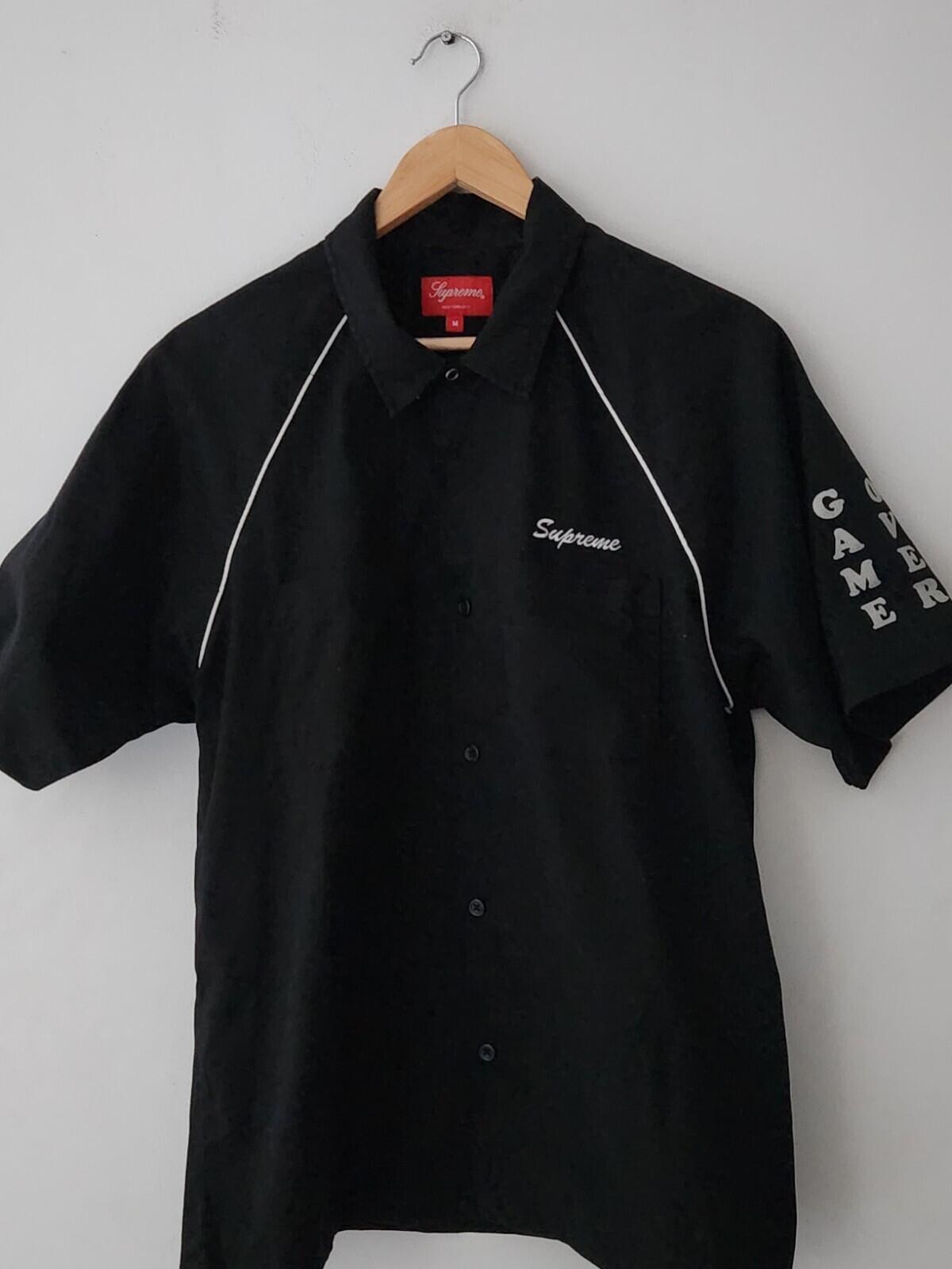 SS22 Supreme F UCK Everything S/S work shirt black size M Medium
