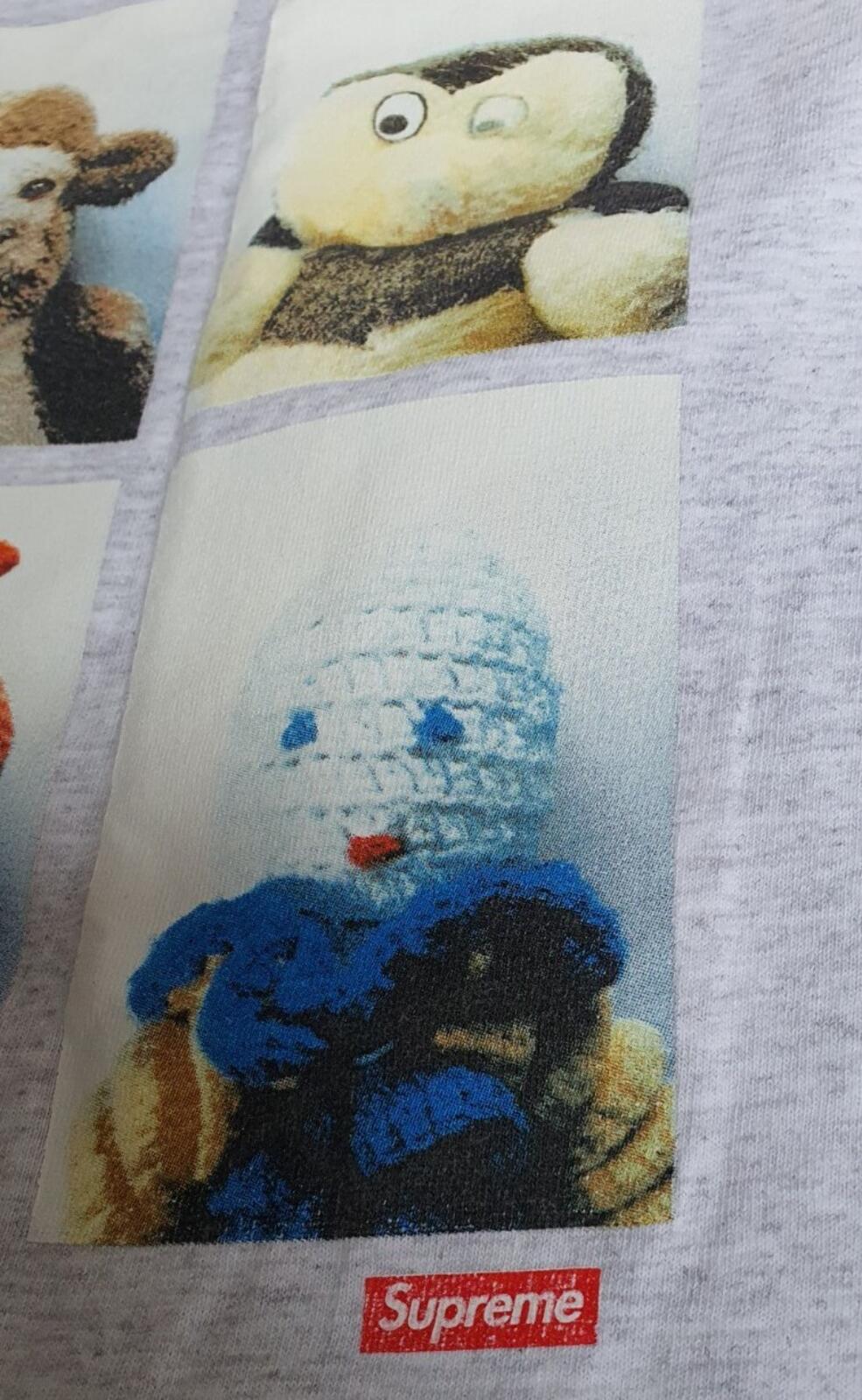FW18 Supreme Mike Kelley Ahhyouth! Tee Ash Grey Größe L