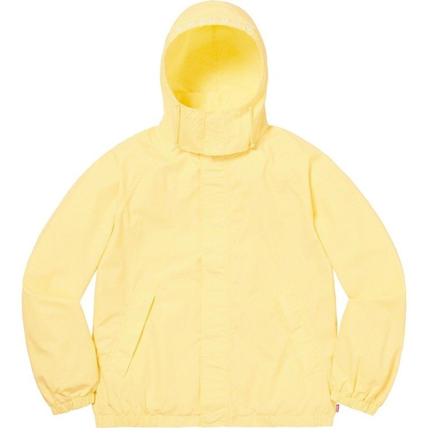 SS20 Supreme Raglan Court Jacke Hellgelb Größe L