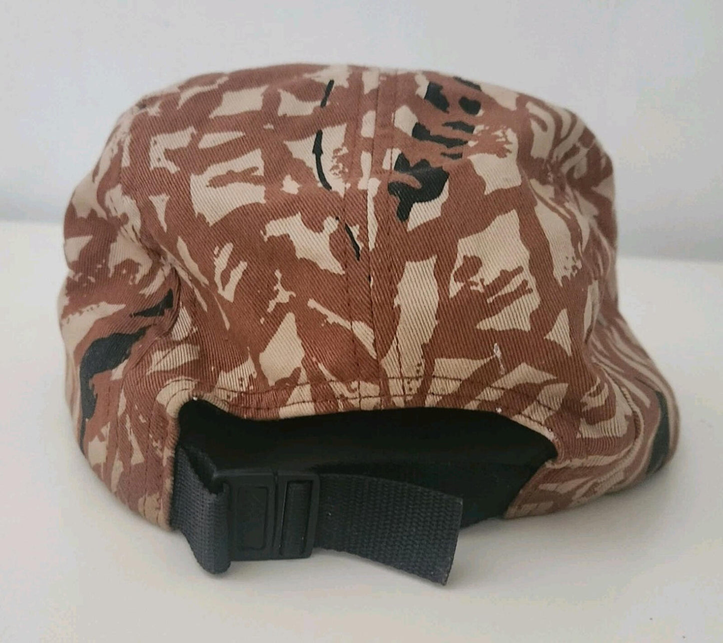 SS13 Supreme Reed Camo Camp Cap 2013 Vintage Hat Red Box Logo Camo Camouflage
