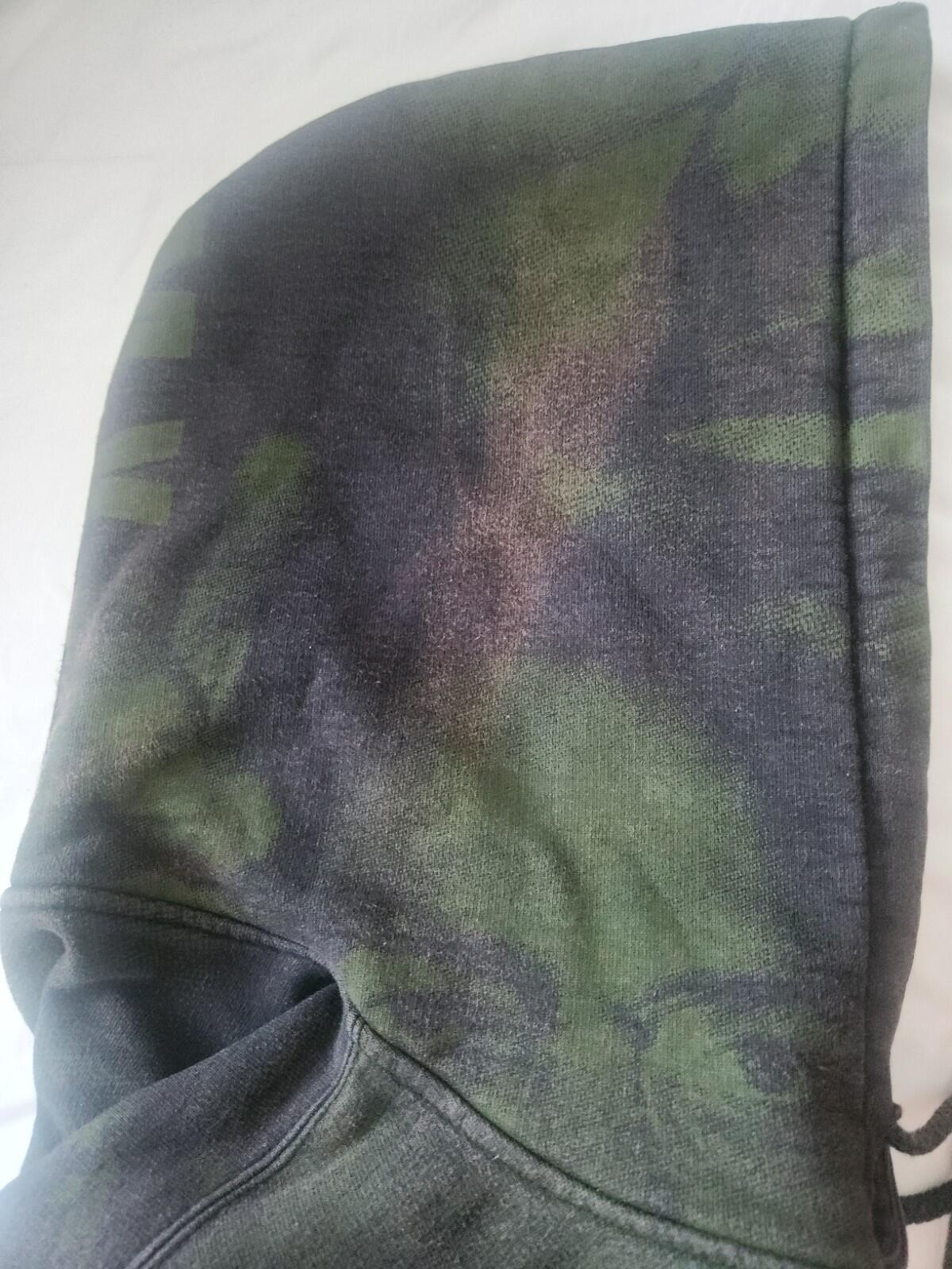 SS15 Supreme x Malcolm X Hooded Sweatshirt Size M BLEACHED