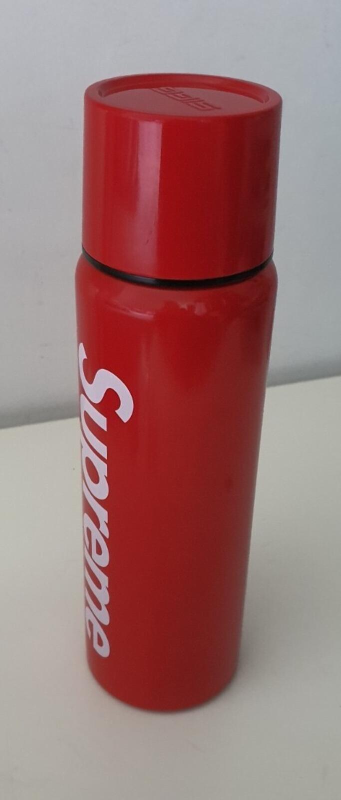 FW20 Supreme x Sigg Vacuum Insulated 0.75 bottle Red Water Stainless Steel