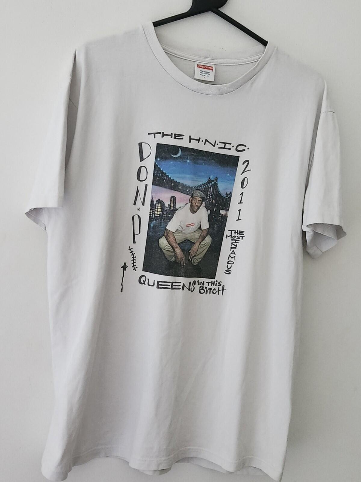 SS11 Supreme Mobb Deep Prodigy Photo Tee size L Large White T-shirt Very Rare