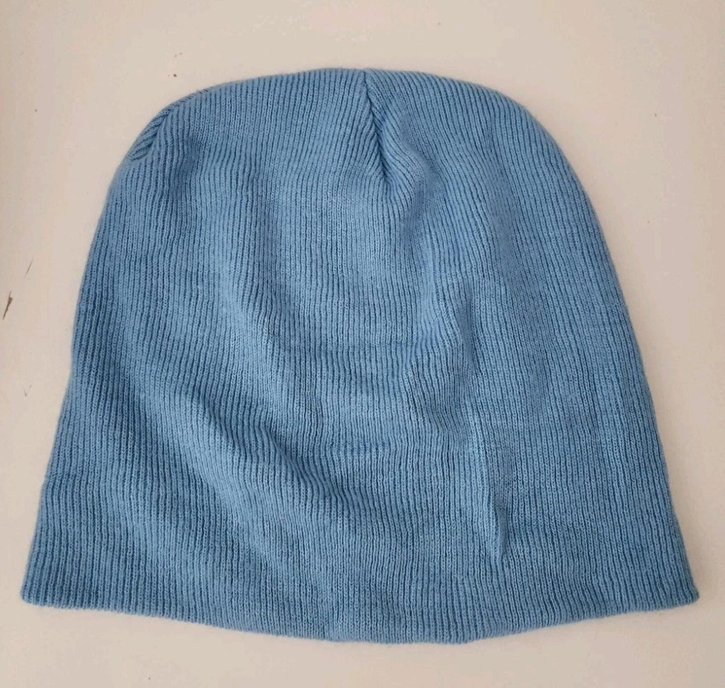 FW18 Supreme Classic Script Beanie Light Blue Hat