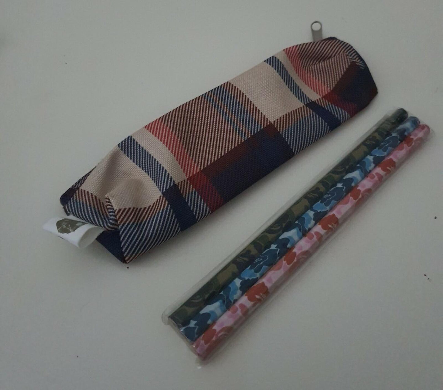 A BATHING APE Pencil case + 3x Pencils set BAPE CAMO Vintage Rare Accessory
