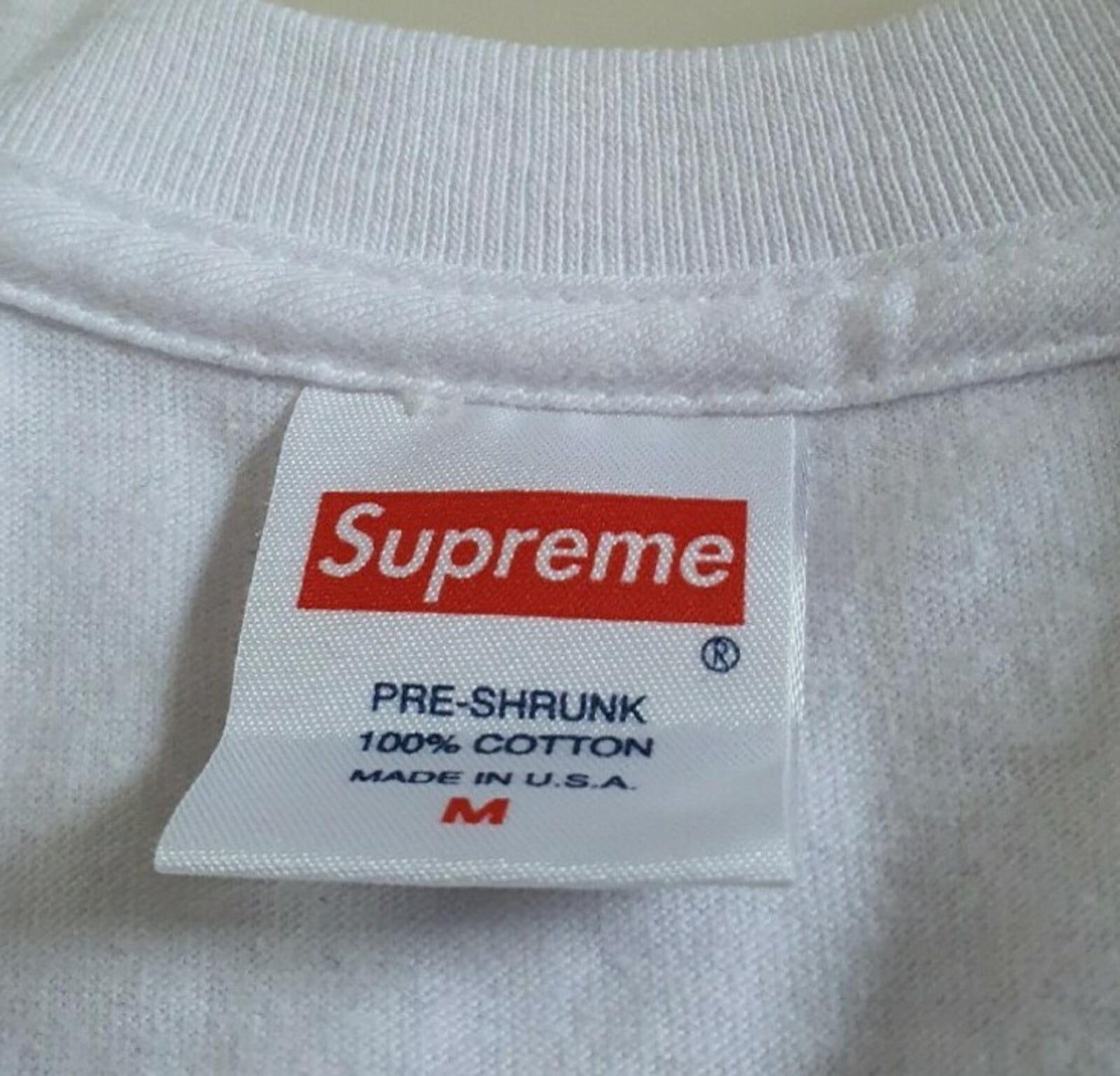 SS16 Supreme Lagoon Tee White Size M
