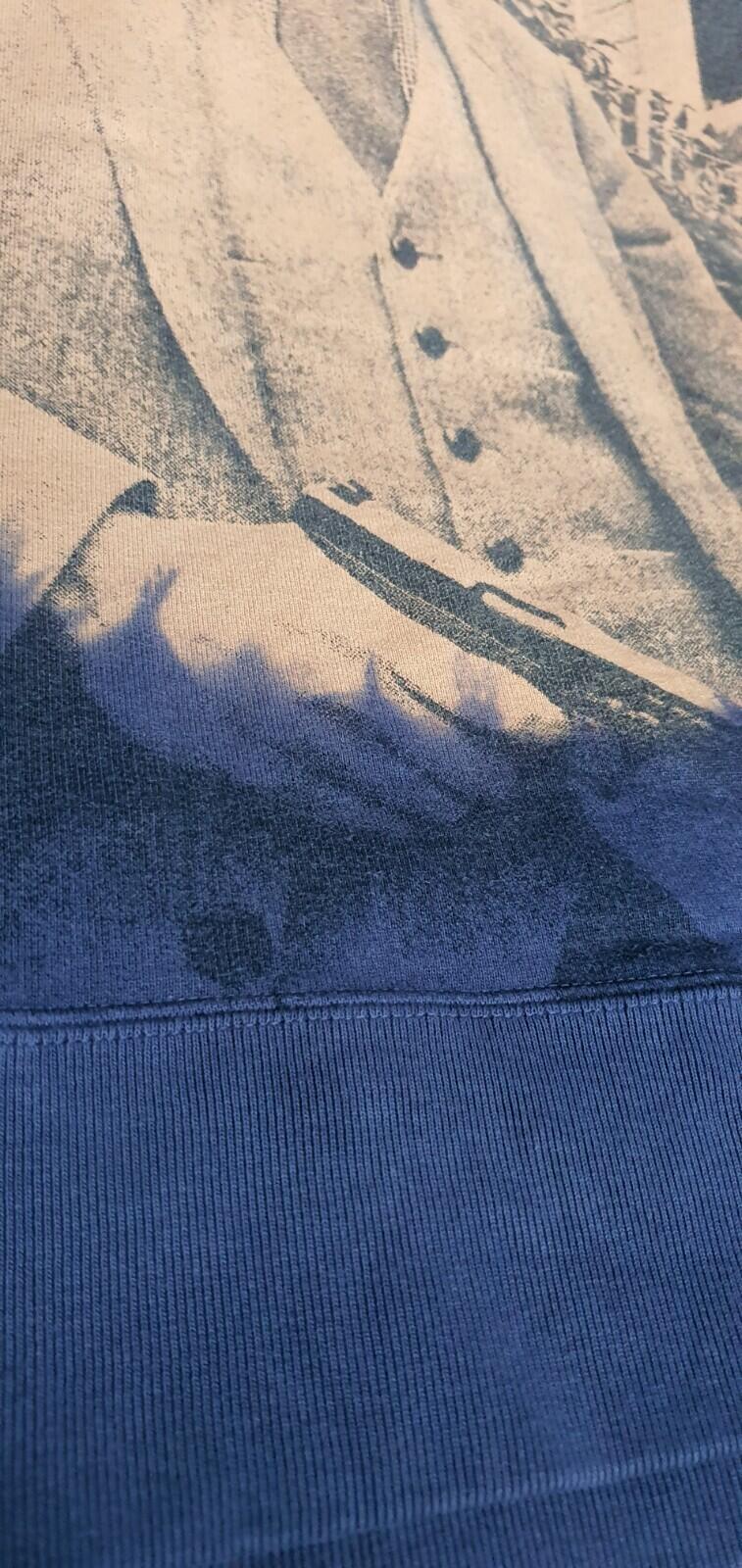 SS16 Supreme Burroughs Hooded Sweatshirt size XL navy hoodie