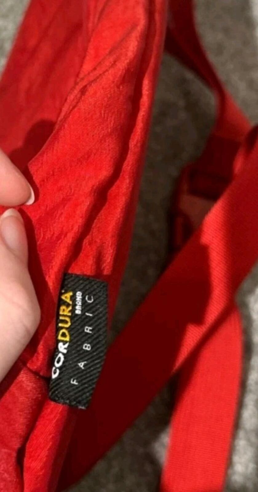 FW20 Supreme Sling Bag Rojo Oscuro