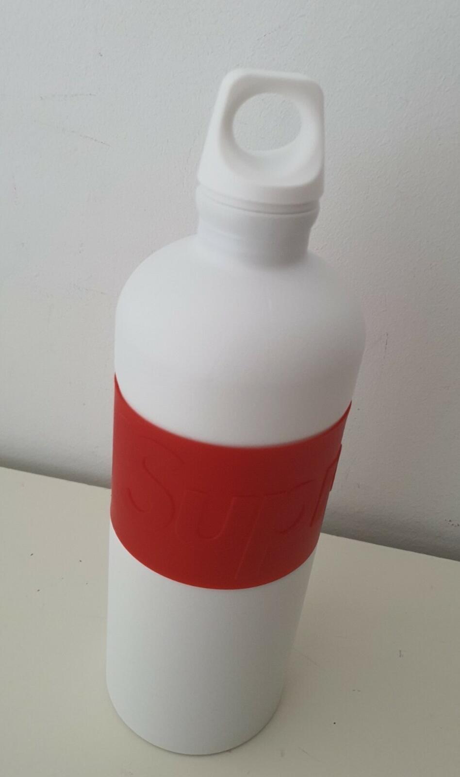 SS19 Supreme Sigg water bottle white Swiss made 1.0L BPA free aluminum Accessory