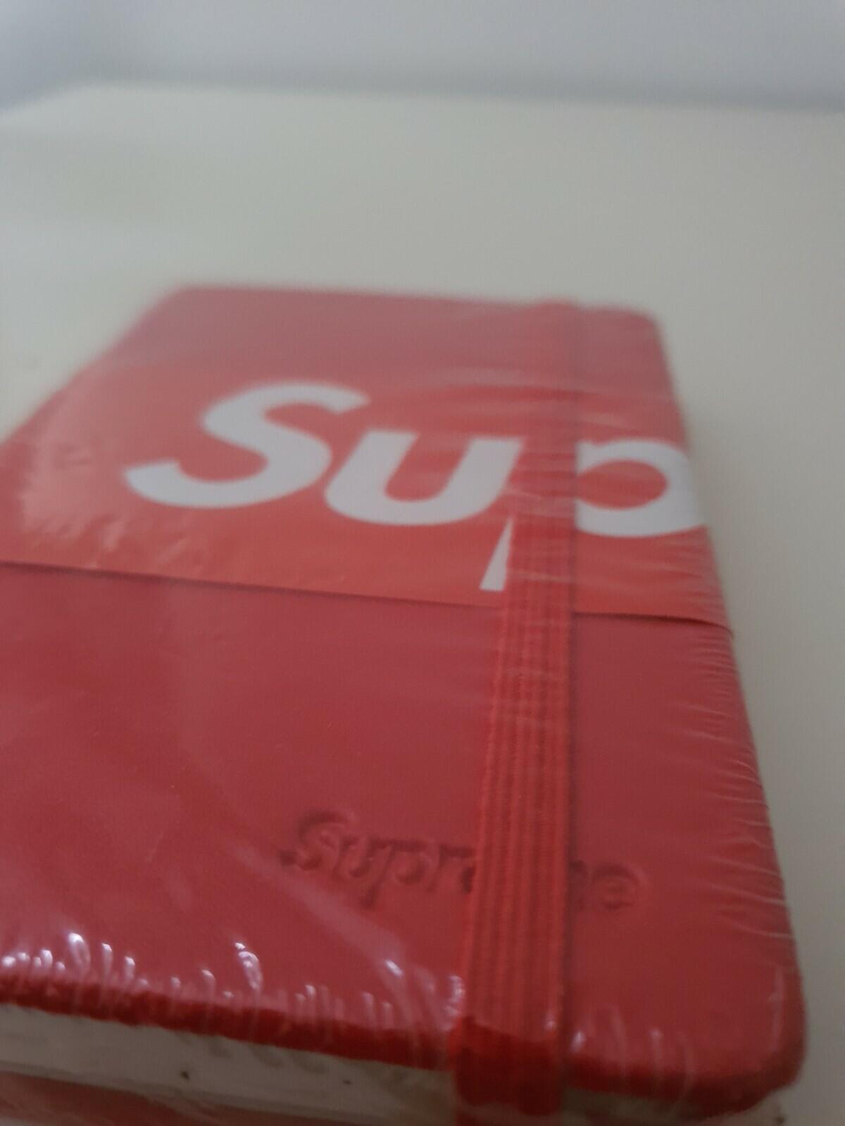 SS10 Supreme red notebook note pad book diaries A6 Very rare new / unopened