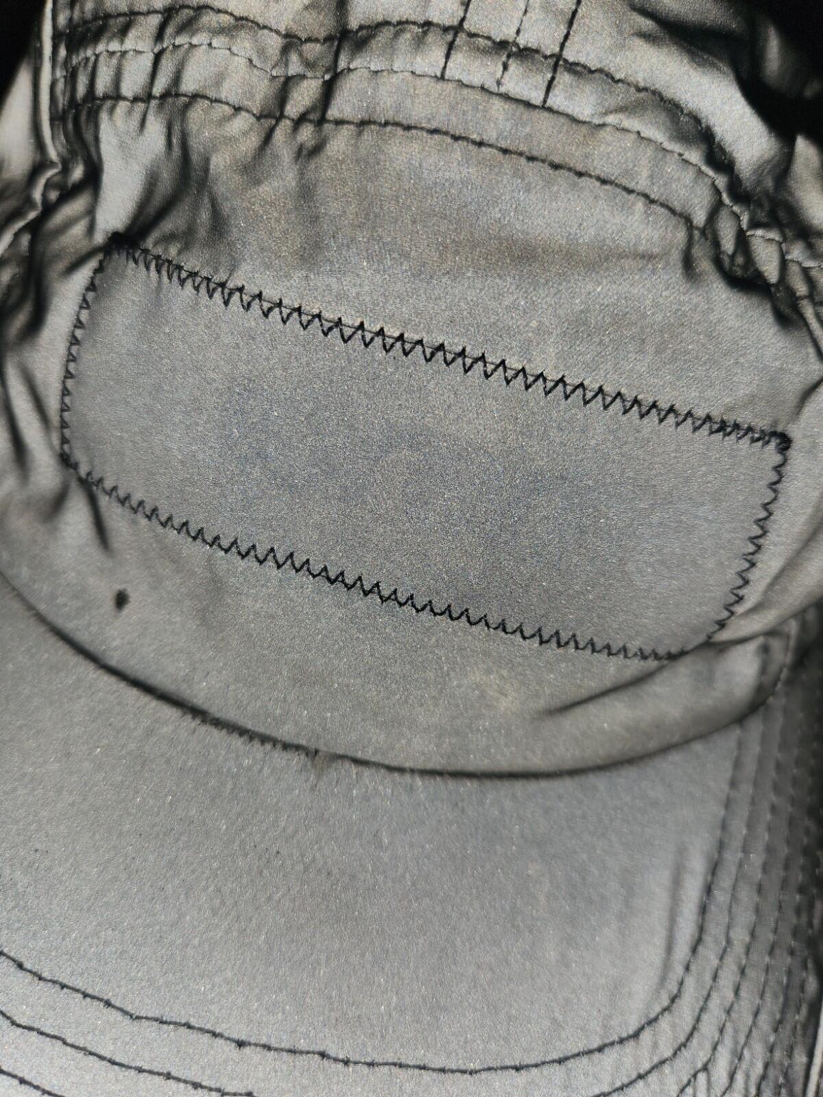 SS20 Supreme Reflective Camp Cap Black Silver Hat Box logo Made In U.S.A