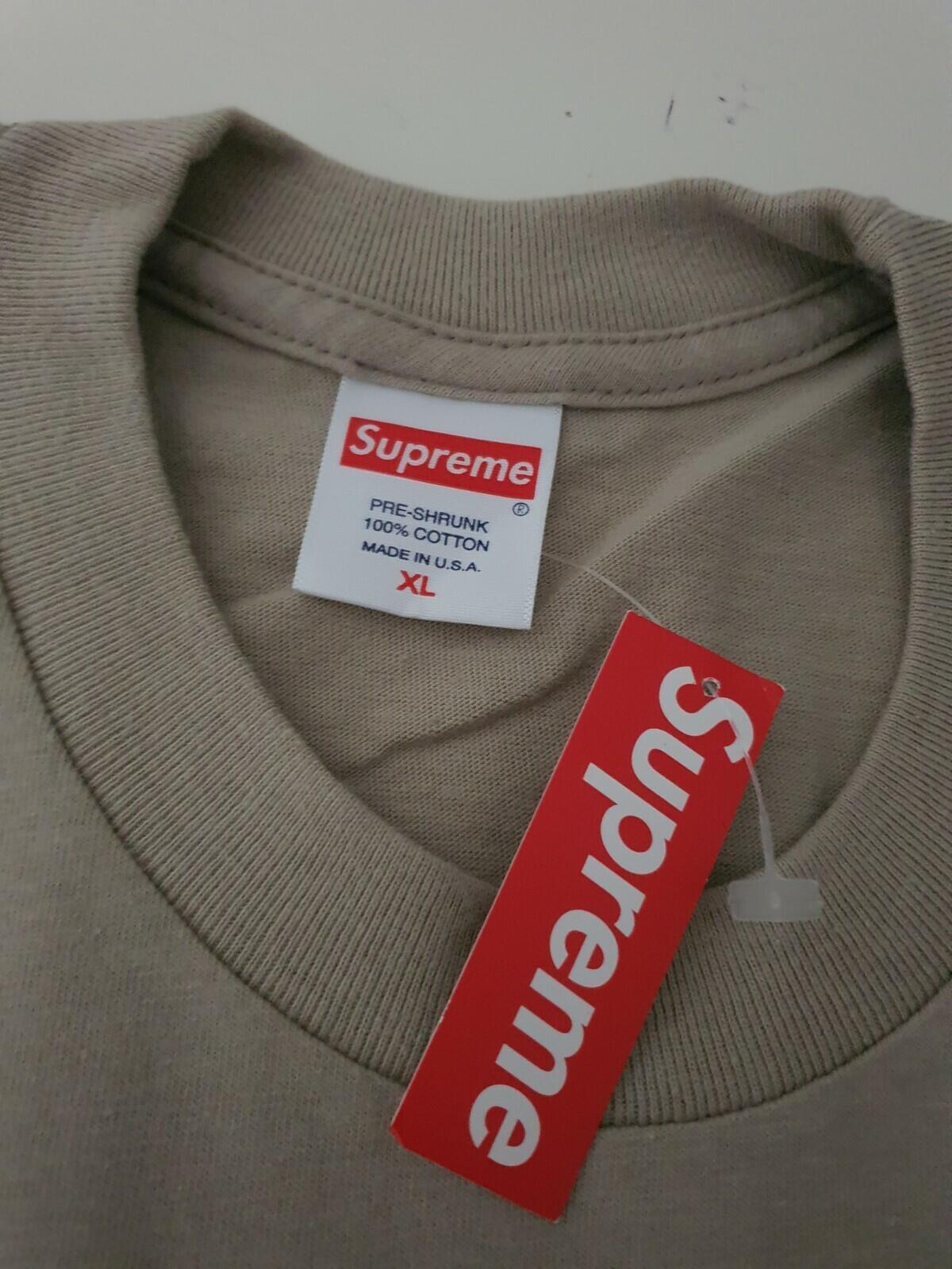FW18 Supreme Luden's Tee Clay Talla XL