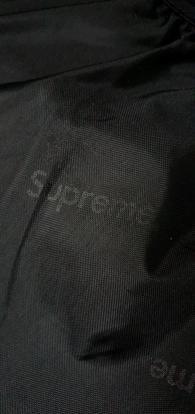 SS19 Supreme Black Backpack Cordura Fabric Box-Logo Rucksack Tasche