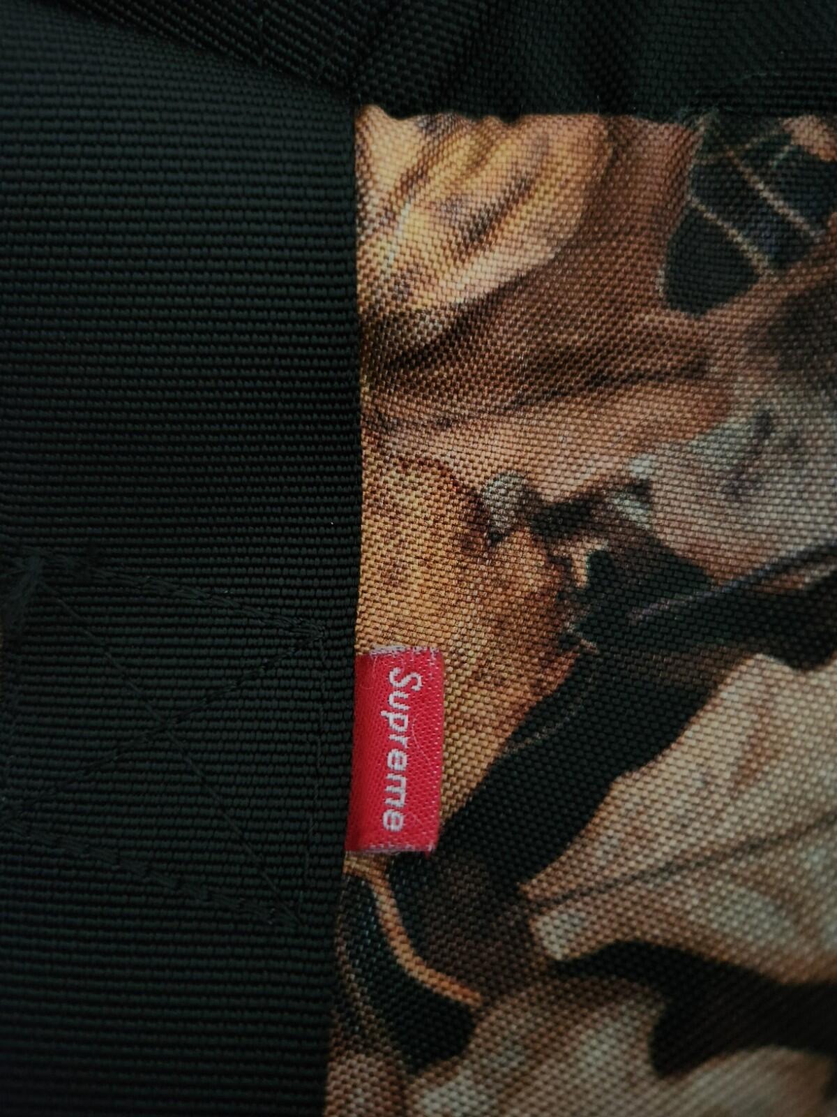 FW16 Supreme x The North Face Apex Duffle Bag Leaves TNF Nylon Duffel