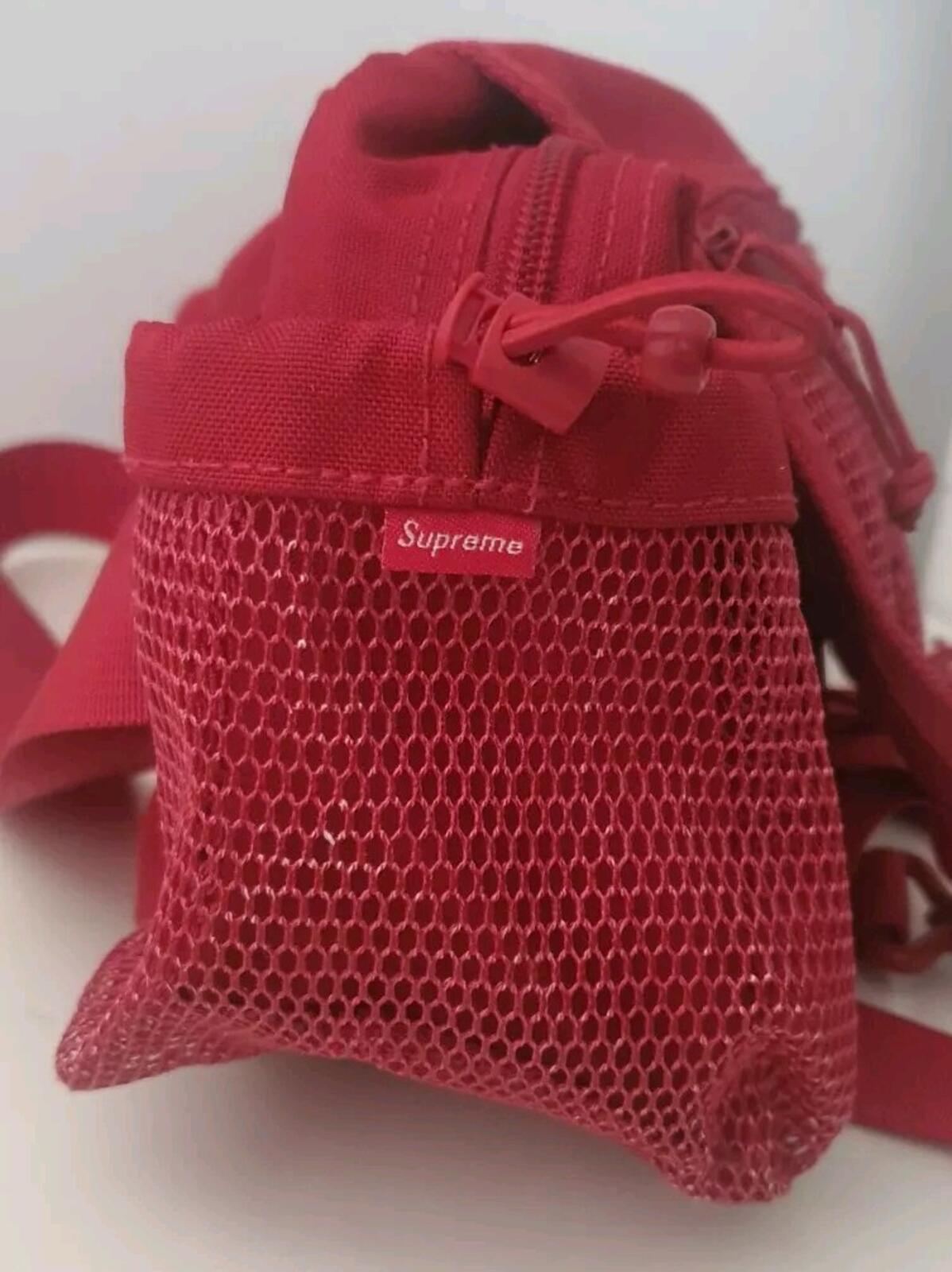 SS20 Supreme Waist Bag Dark Red