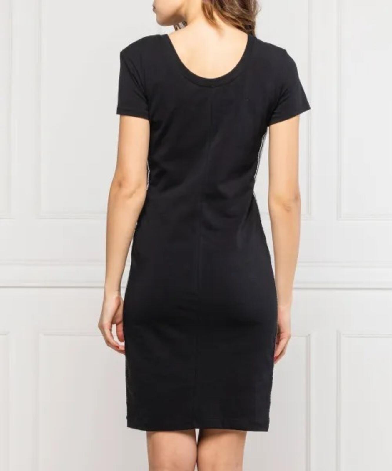 ARMANI EXCHANGE Slim Kleid Verkaufspreis 75 £ Größe Eur 36 UK 8 US S Schwarz