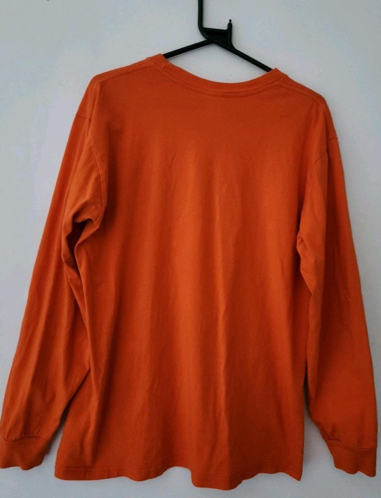 HW20 Supreme Box Logo Langarmshirt orange Größe M Oberteil