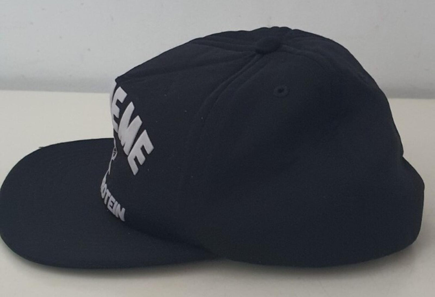 FW17 Supreme High Protein black 5-panel hat cap dog