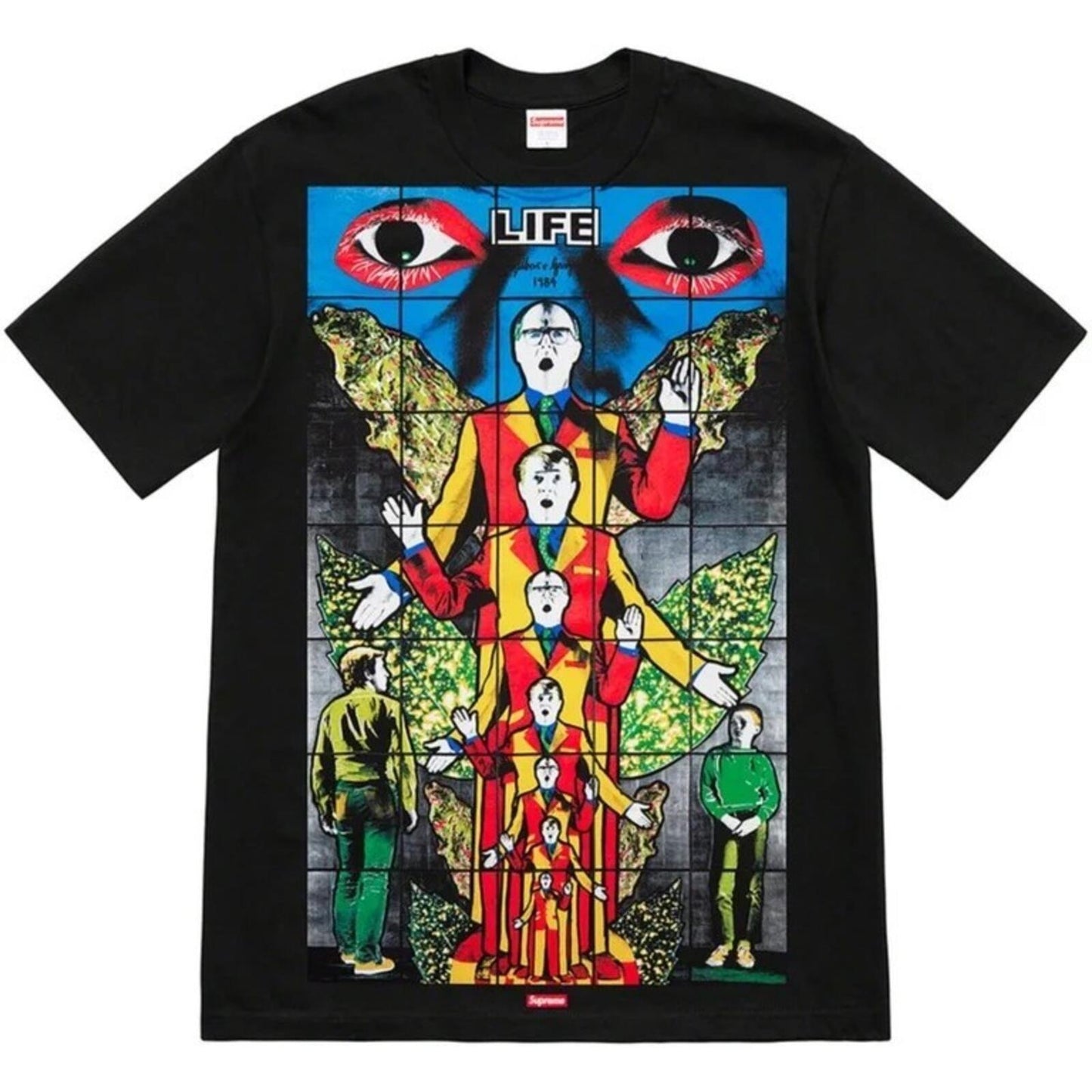 SS19 Supreme Gilbert & George Life Tee Black Size M